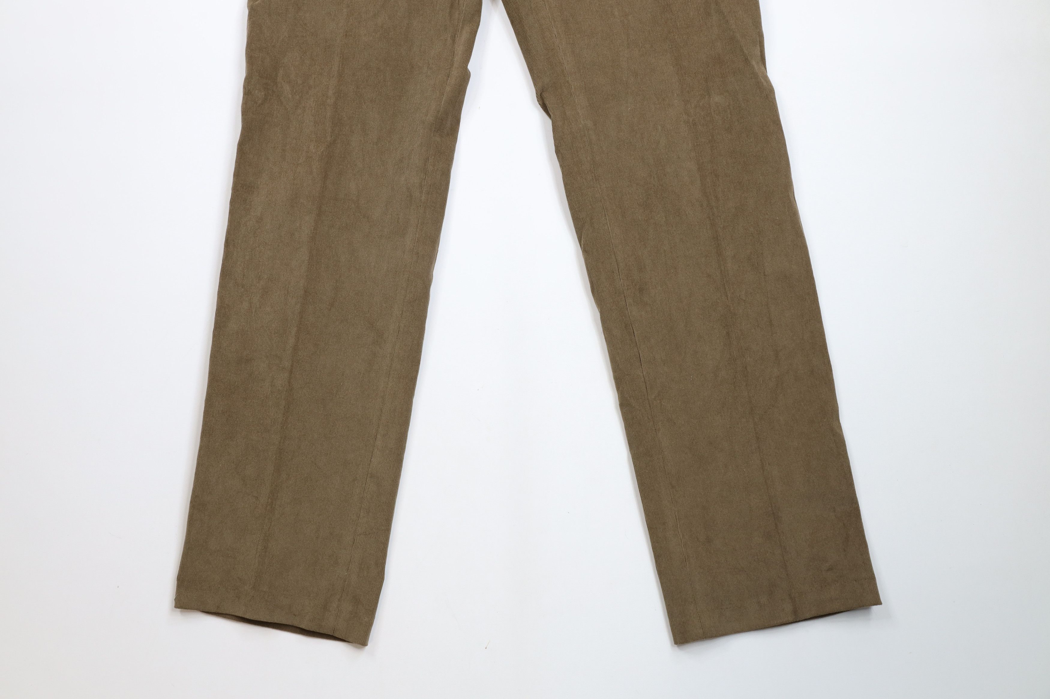 Ralph Lauren × Vintage Deadstock Vintage Ralph Lauren Corduroy Chino Pants Brown Size US 36 / EU 52 - 4 Thumbnail