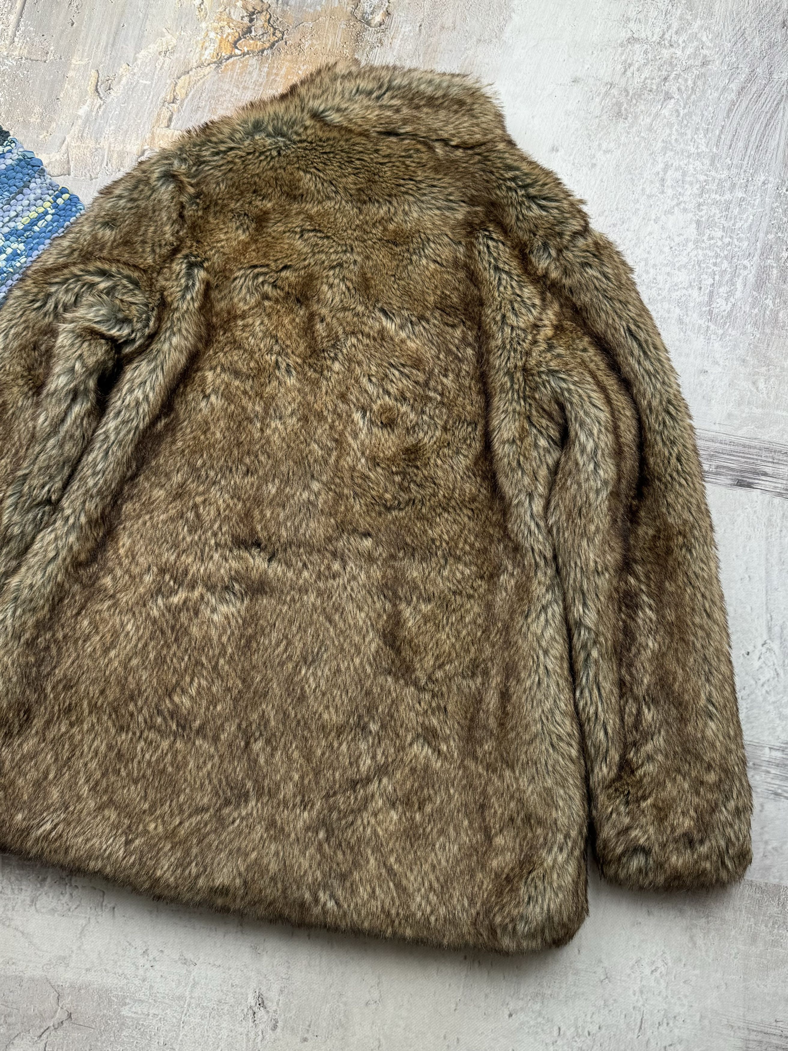 Vintage Vintage Faux Fur Coat A429D15(568) Size M / US 6-8 / IT 42-44 - 7 Thumbnail