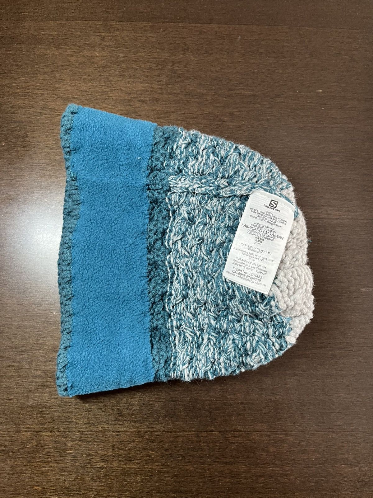 Salomon Salomon Poly Beanie Knit Hat Warm Size ONE SIZE - 4 Thumbnail