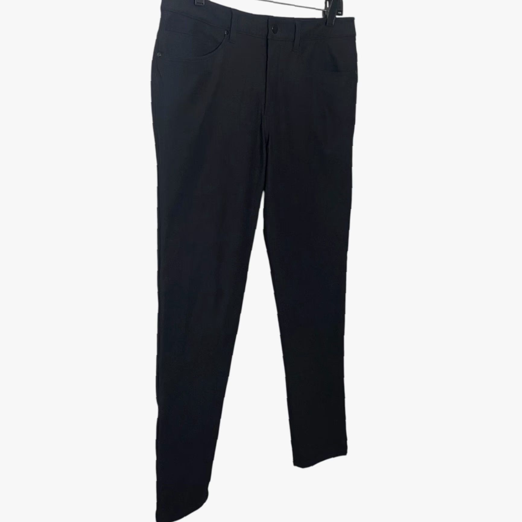 Lululemon Lululemon ABC Classic-Fit Trouser Pants Black Men’s Size 31 Warpstreme Casual Chino Straight 5-Pocket Pants Size US 31 - 3 Thumbnail