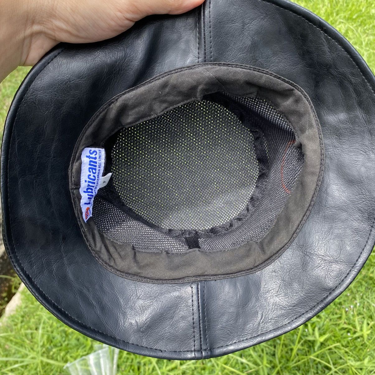 Other Vintage leather bucket Hat 76 lubricant racing Size ONE SIZE - 8 Thumbnail