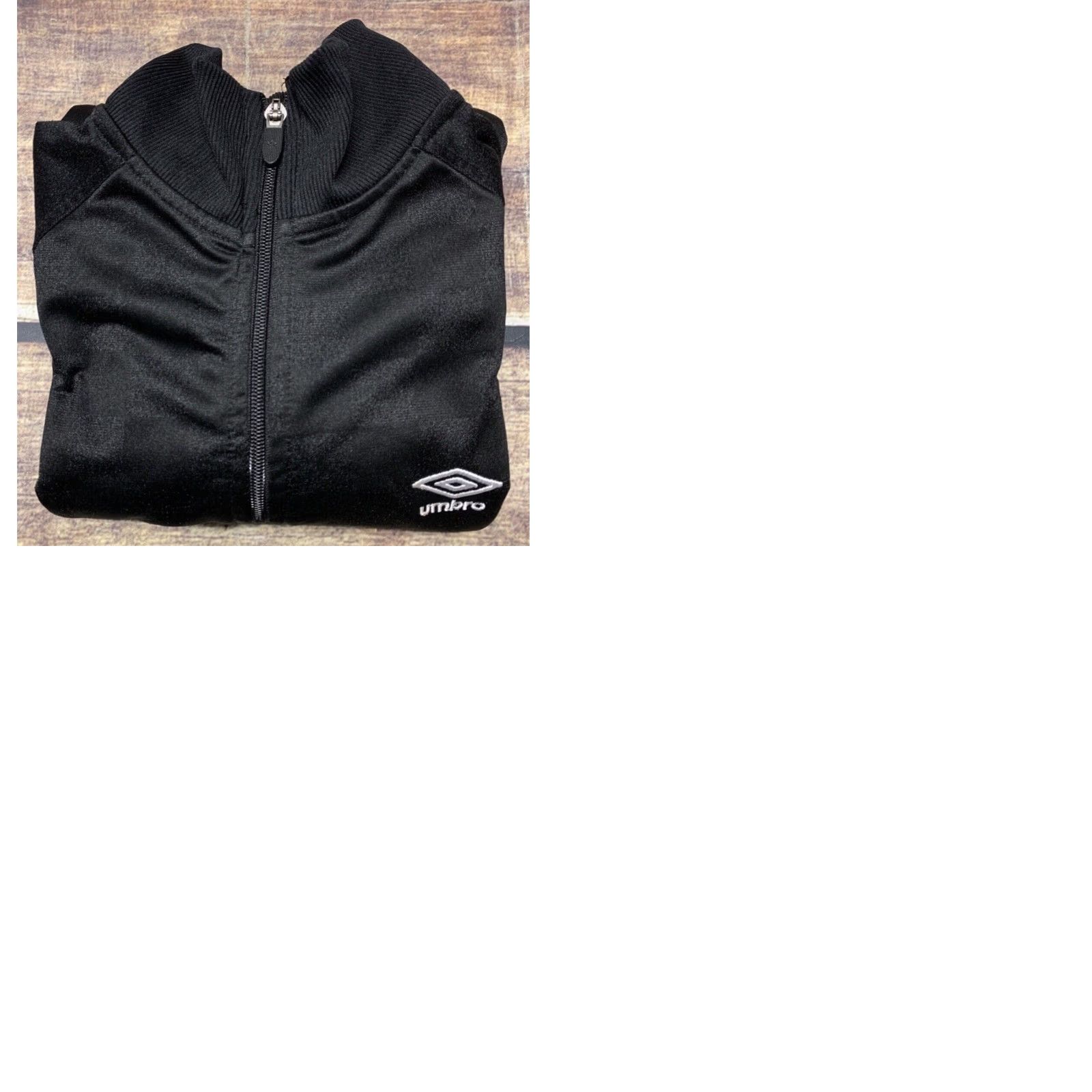 Umbro Umbro Track Jacket Women's Size S Black Full Zip Activewear Athleisure Size S / US 4 / IT 40 - 9 Thumbnail