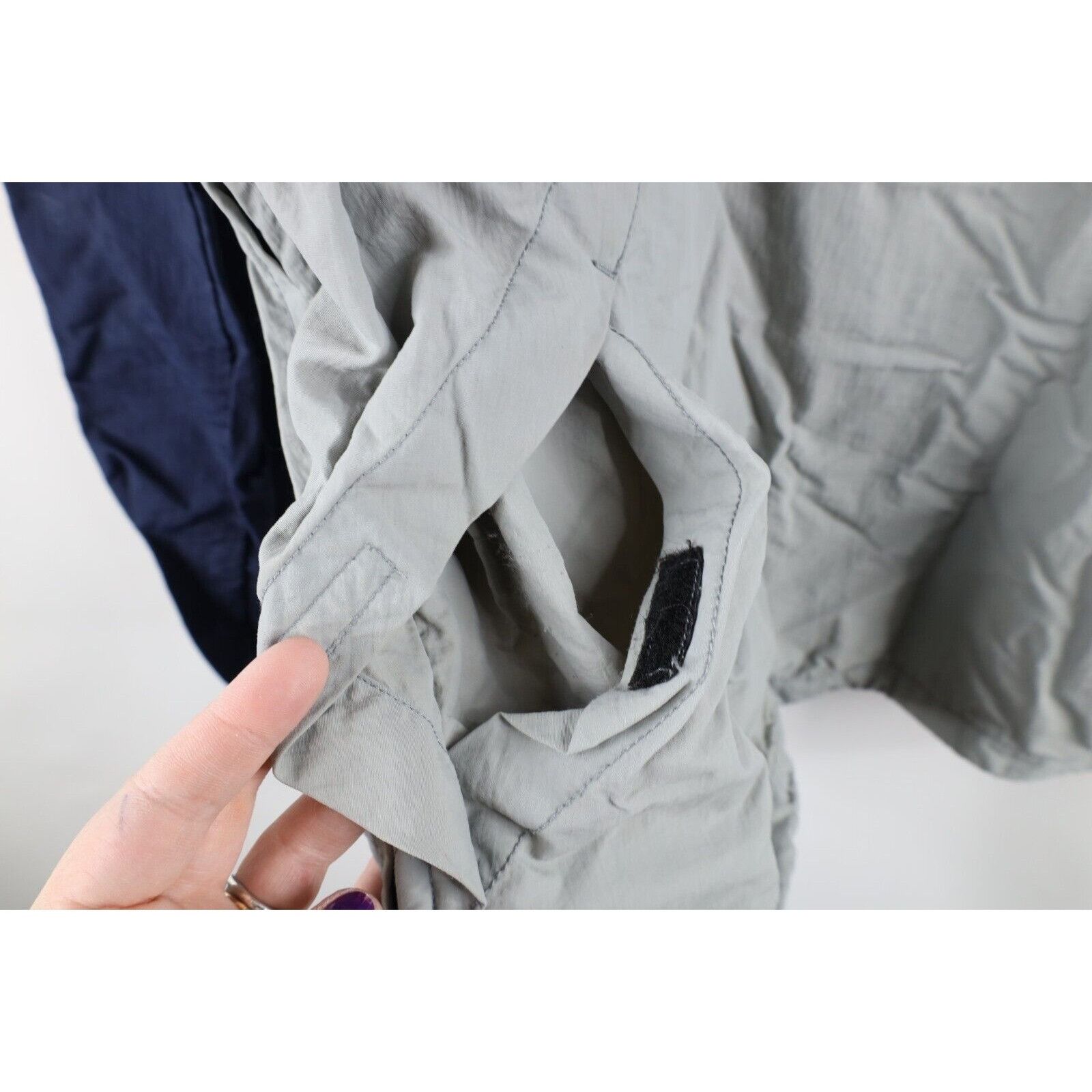 Levi's Levis Distressed Spell Out Color Block Hooded Anorak Jacket Size US S / EU 44-46 / 1 - 6 Thumbnail