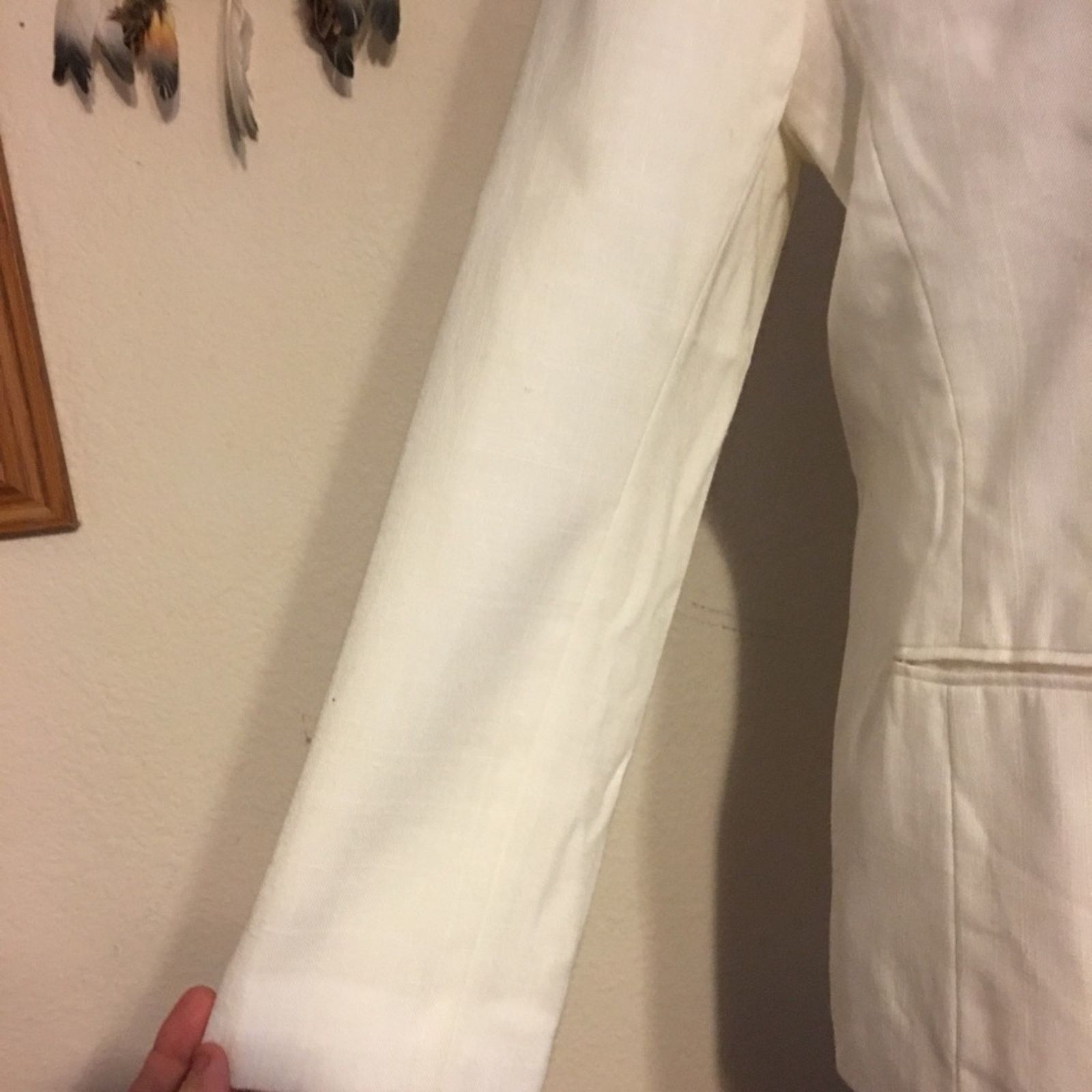 Other Chad Stevens cream jacket skirt and suit set 6P Size M / US 6-8 / IT 42-44 - 3 Thumbnail