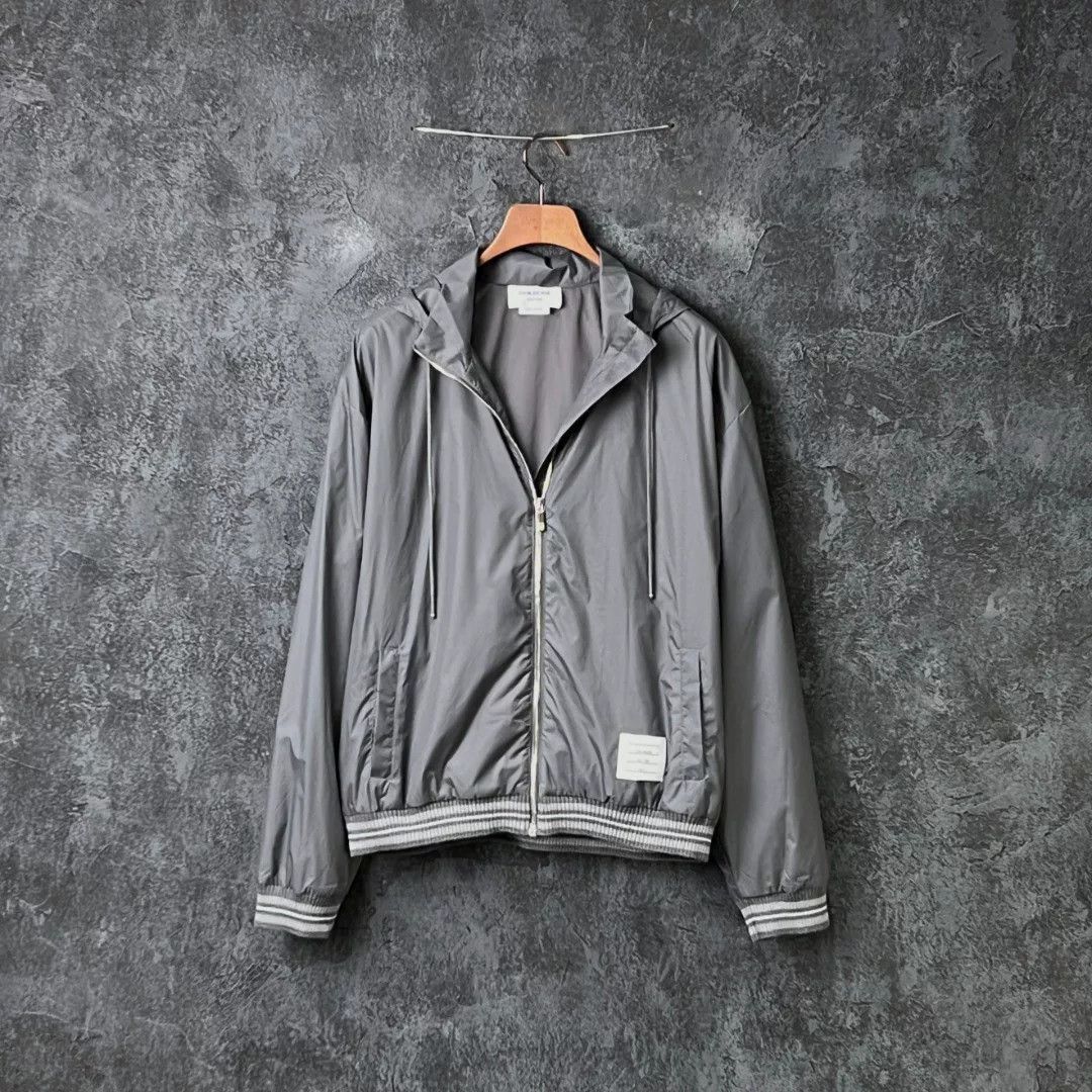 Thom Browne Thom Browne Breathable Brown Light Jacket m Men Size US M / EU 48-50 / 2 - 1 Thumbnail