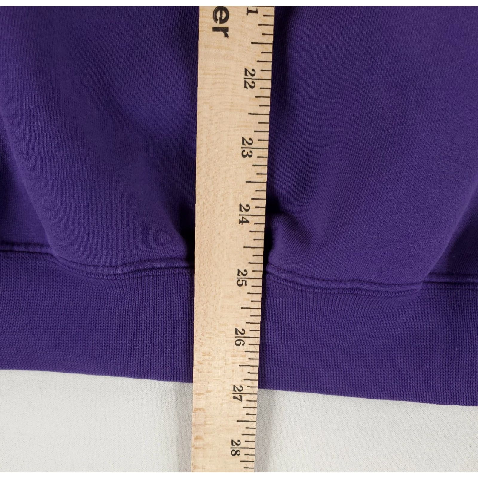 Lands' End VINTAGE Lands' End Sweatshirt Purple Mens XL Pullover 90s Made USA Size US XL / EU 56 / 4 - 6 Thumbnail