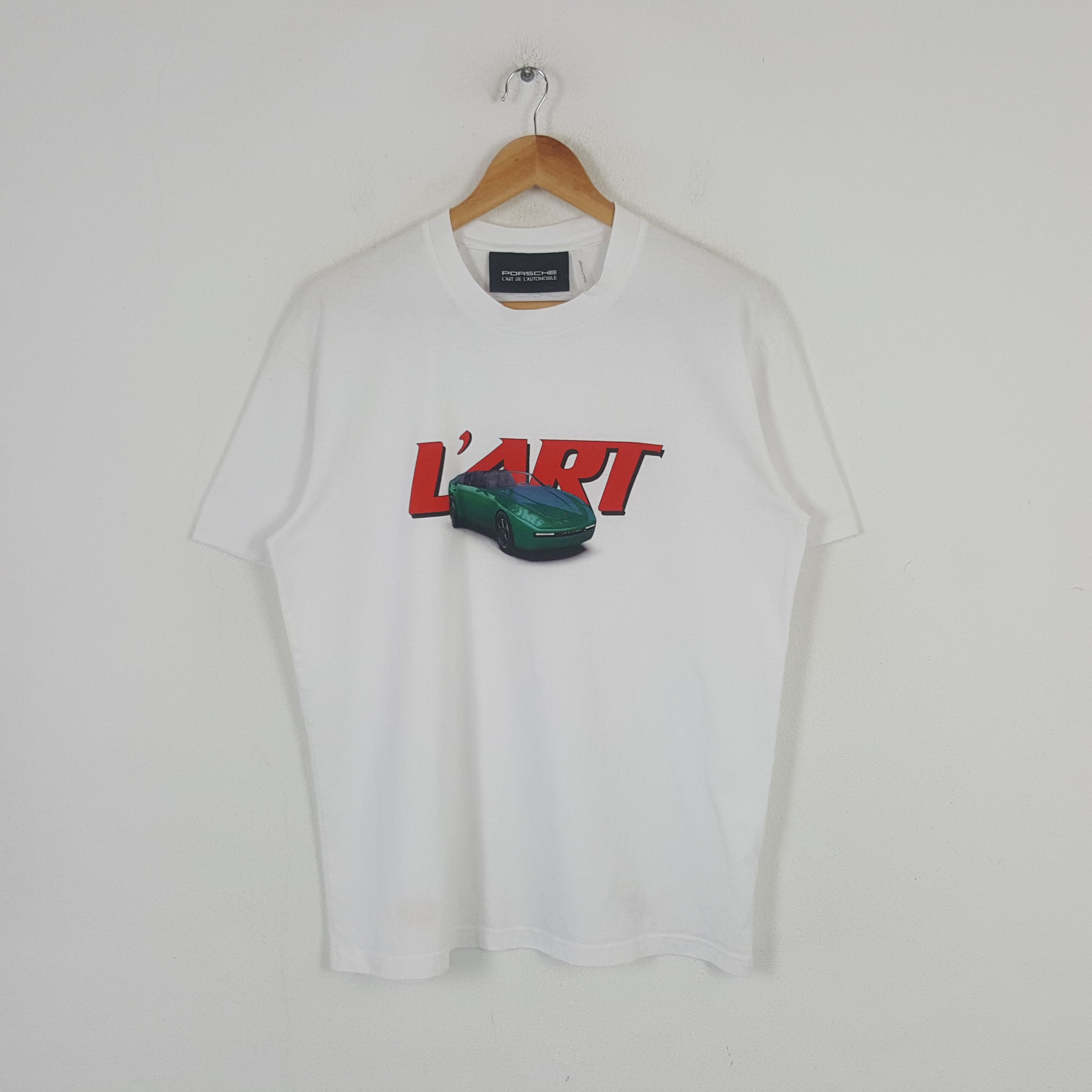 Porsche Design Vintage Lart Porsche Supercar Motorsports Tshirt C276N69 Size US L / EU 52-54 / 3 - 1 Thumbnail
