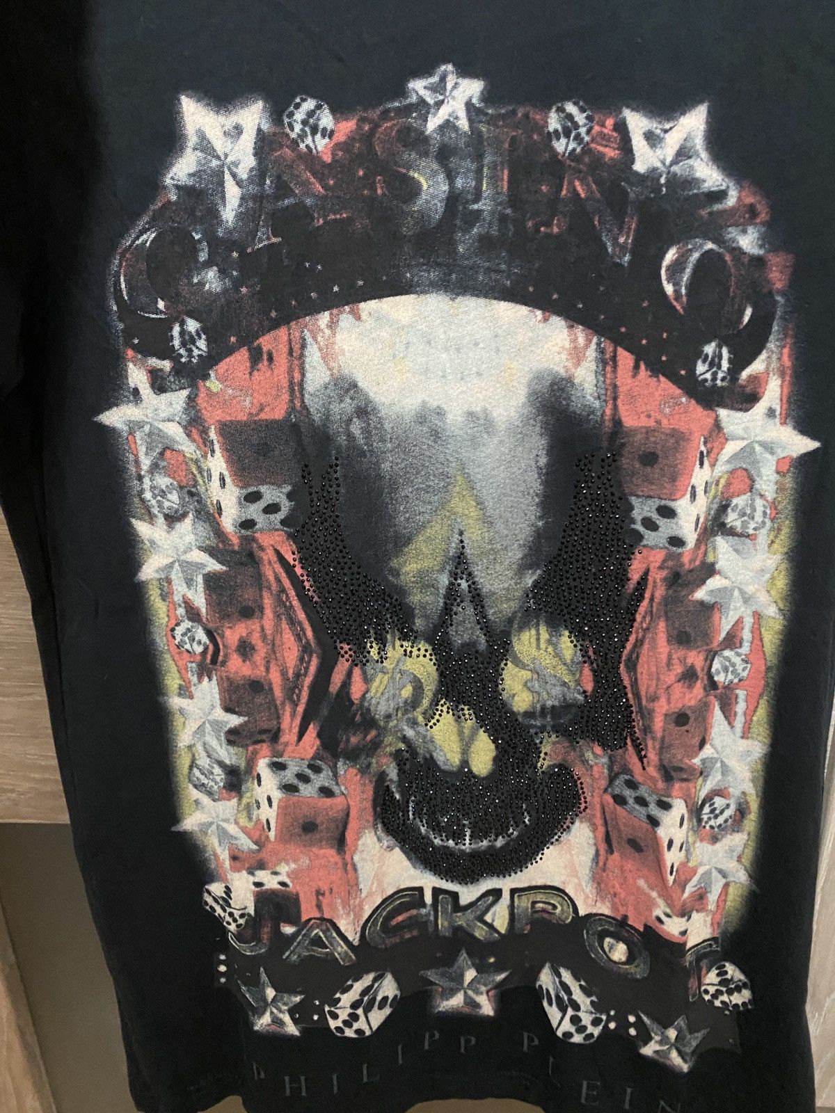 Philipp Plein Luxury casino philipp plein game gambling rare drip ceki tee Size US XS / EU 42 / 0 - 8 Thumbnail