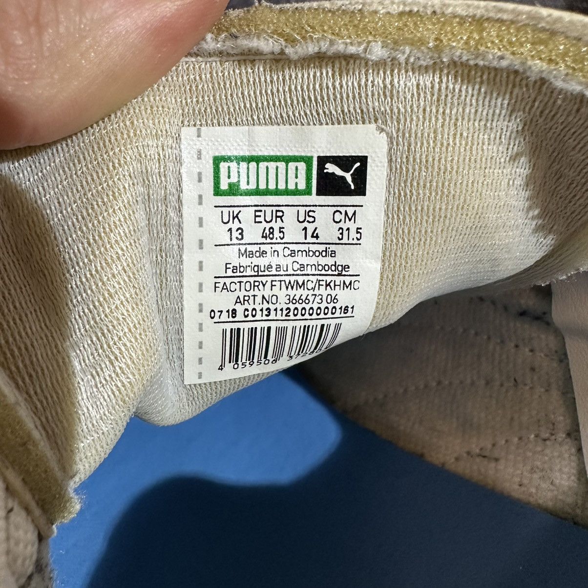 Puma Puma Roma Men’s Leather Sneakers size 14us 48.5eu 31.5cm Size US 14 / EU 47 - 9 Thumbnail