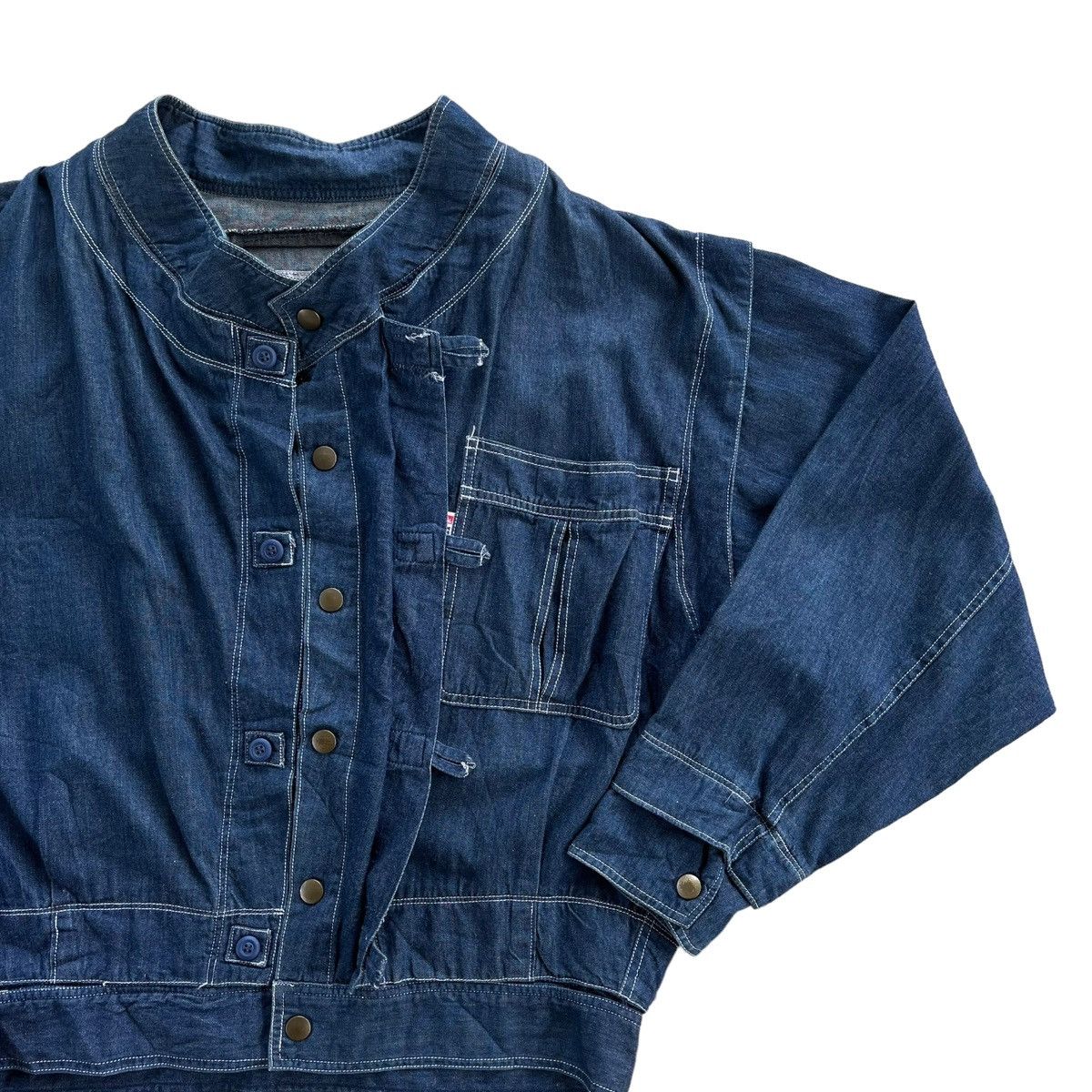 Hai Sporting Gear × Issey Miyake Hai Sporting Gear by Issey Miyake Boxy Fit Bomber Jacket Size US M / EU 48-50 / 2 - 3 Thumbnail