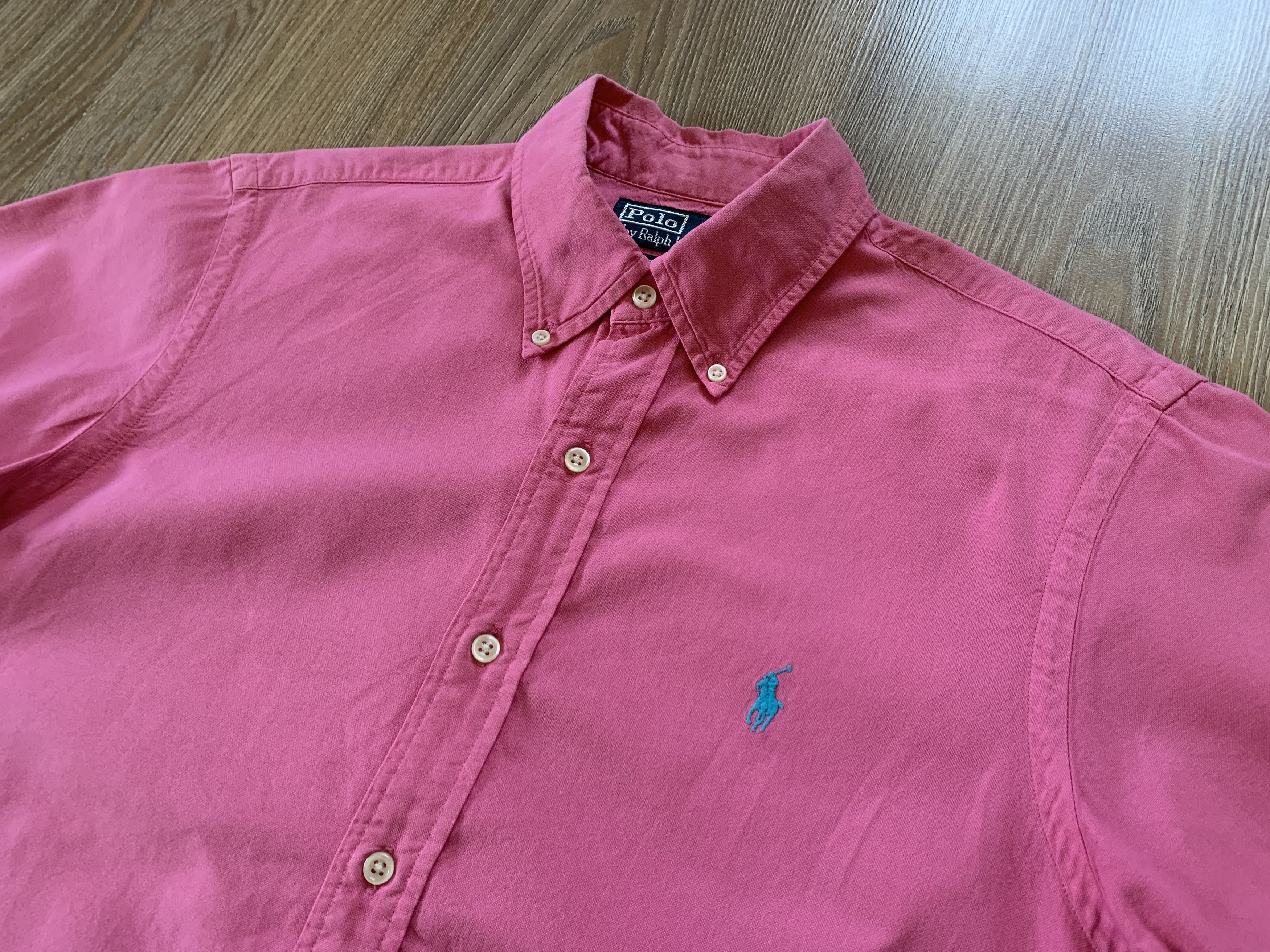 Polo Ralph Lauren × Ralph Lauren Polo Ralph Lauren Pink Button Up Shirt Size US M / EU 48-50 / 2 - 4 Thumbnail