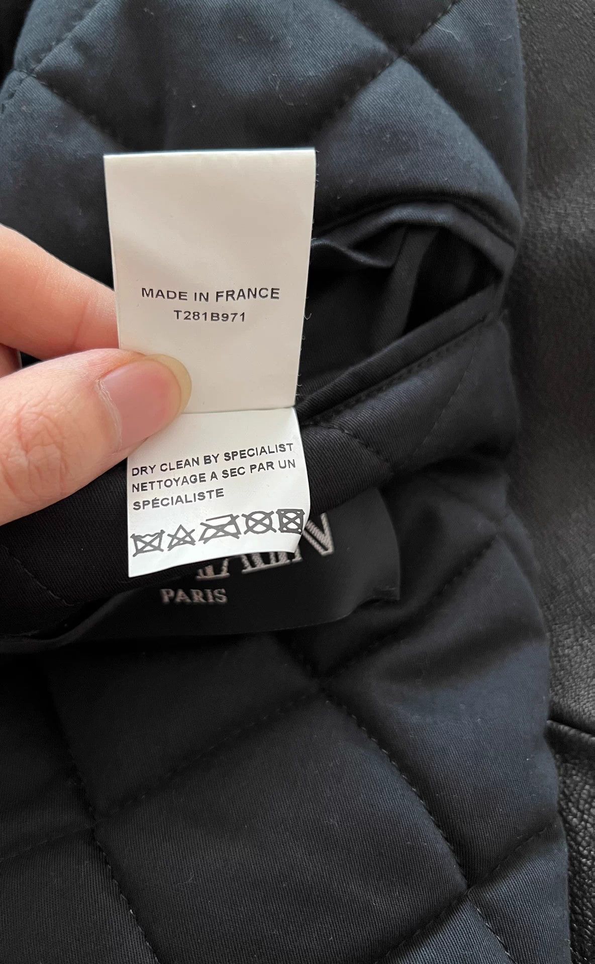 Balmain Balmain Heavyweight Diagonal Zip Leather Jacket Size US M / EU 48-50 / 2 - 7 Thumbnail
