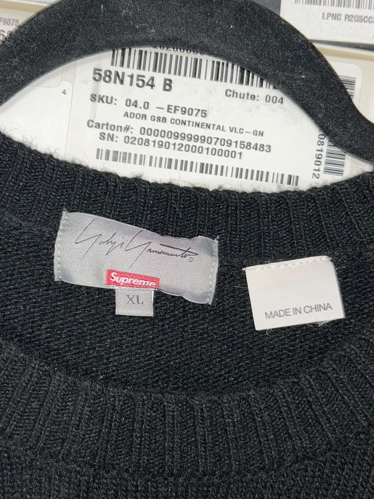 Supreme × Yohji Yamamoto Supreme x Yohji Yamamoto x Tekken Knit Sweater FW22 XL NEW Size US XL / EU 56 / 4 - 4 Thumbnail