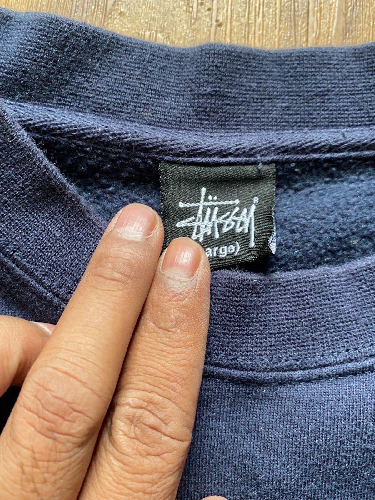 Stussy × Vintage Vintage Stussy 90s Sweatshirt Lion Size US L / EU 52-54 / 3 - 3 Thumbnail