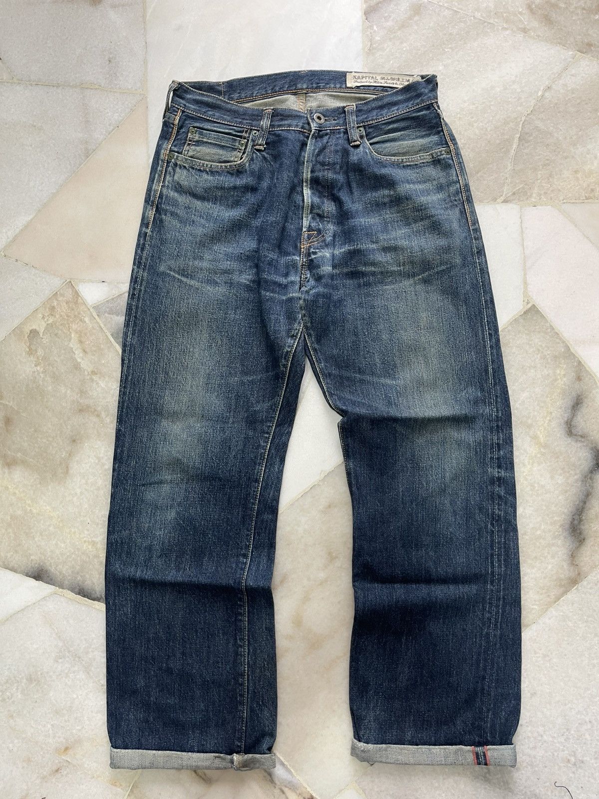 Kapital Kountry Kapital Red Selveged Denim Respect Your Elders Size US 30 / EU 46 - 1 Thumbnail