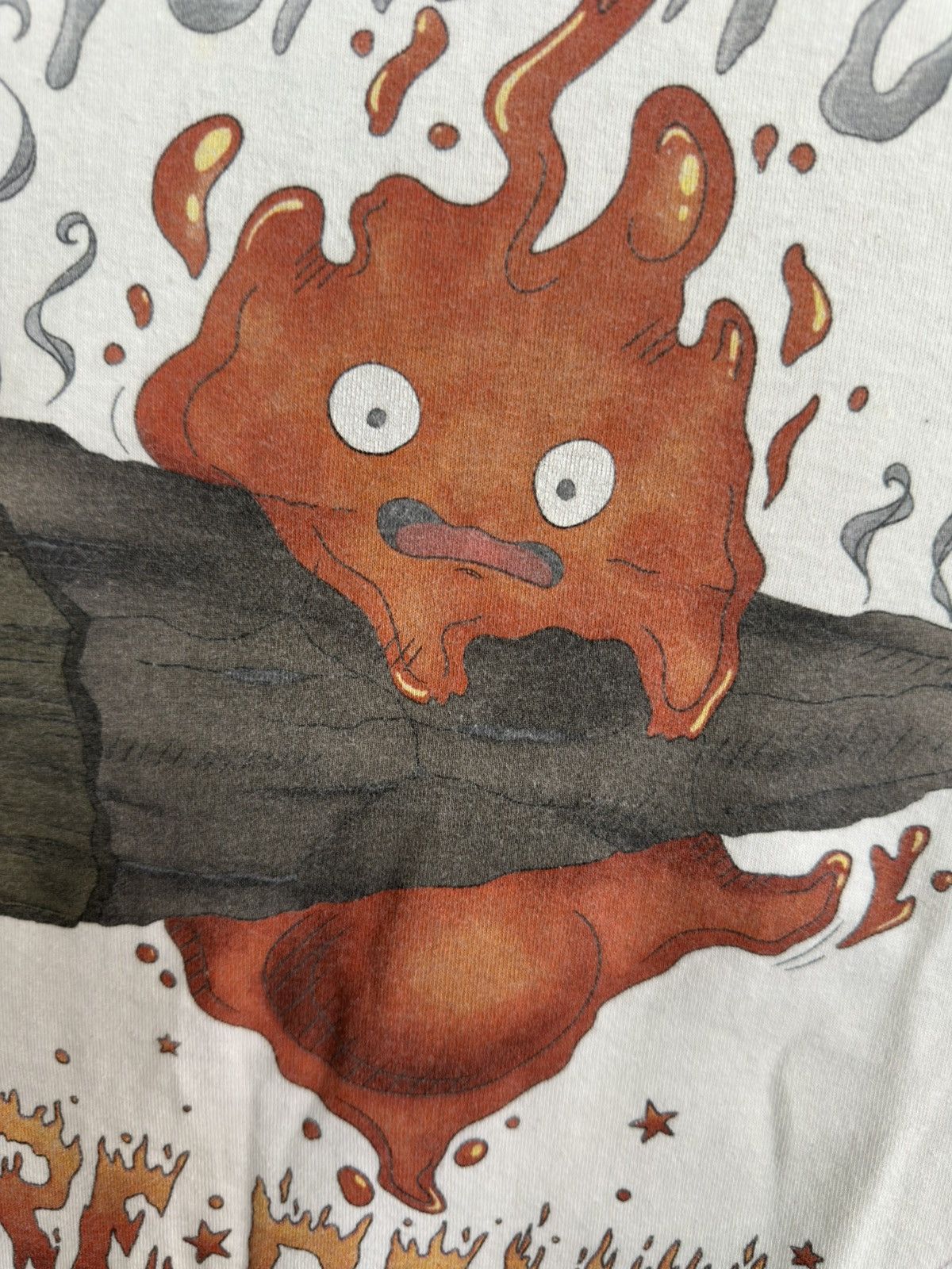 Anime Calcifer Howl's Moving Castle Studio Ghibli Movie Shirt Size US M / EU 48-50 / 2 - 3 Thumbnail