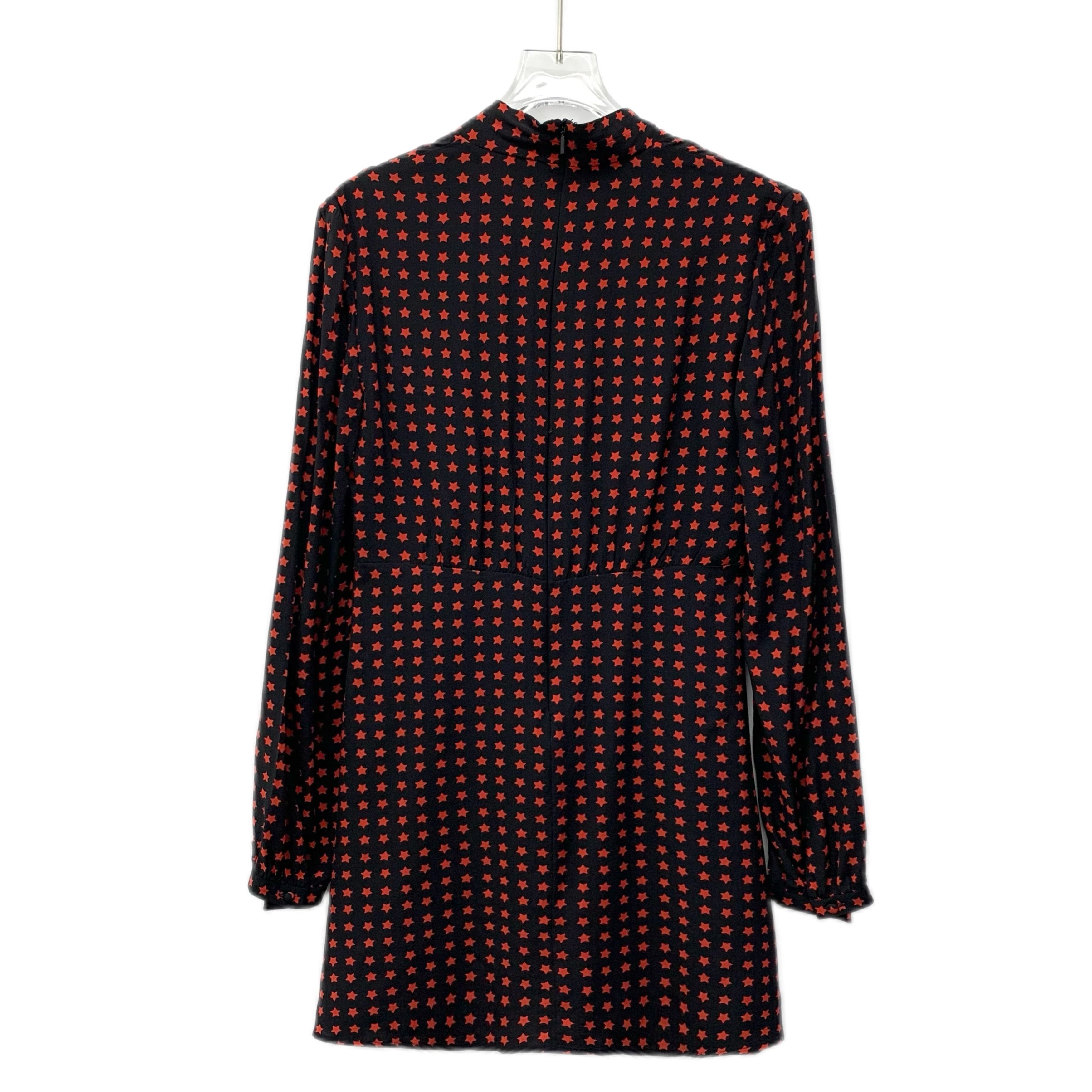 Saint Laurent Paris Saint Laurent Shirt Dress –Colorblock Silk (Size 36) Size XS / US 0-2 / IT 36-38 - 8 Thumbnail