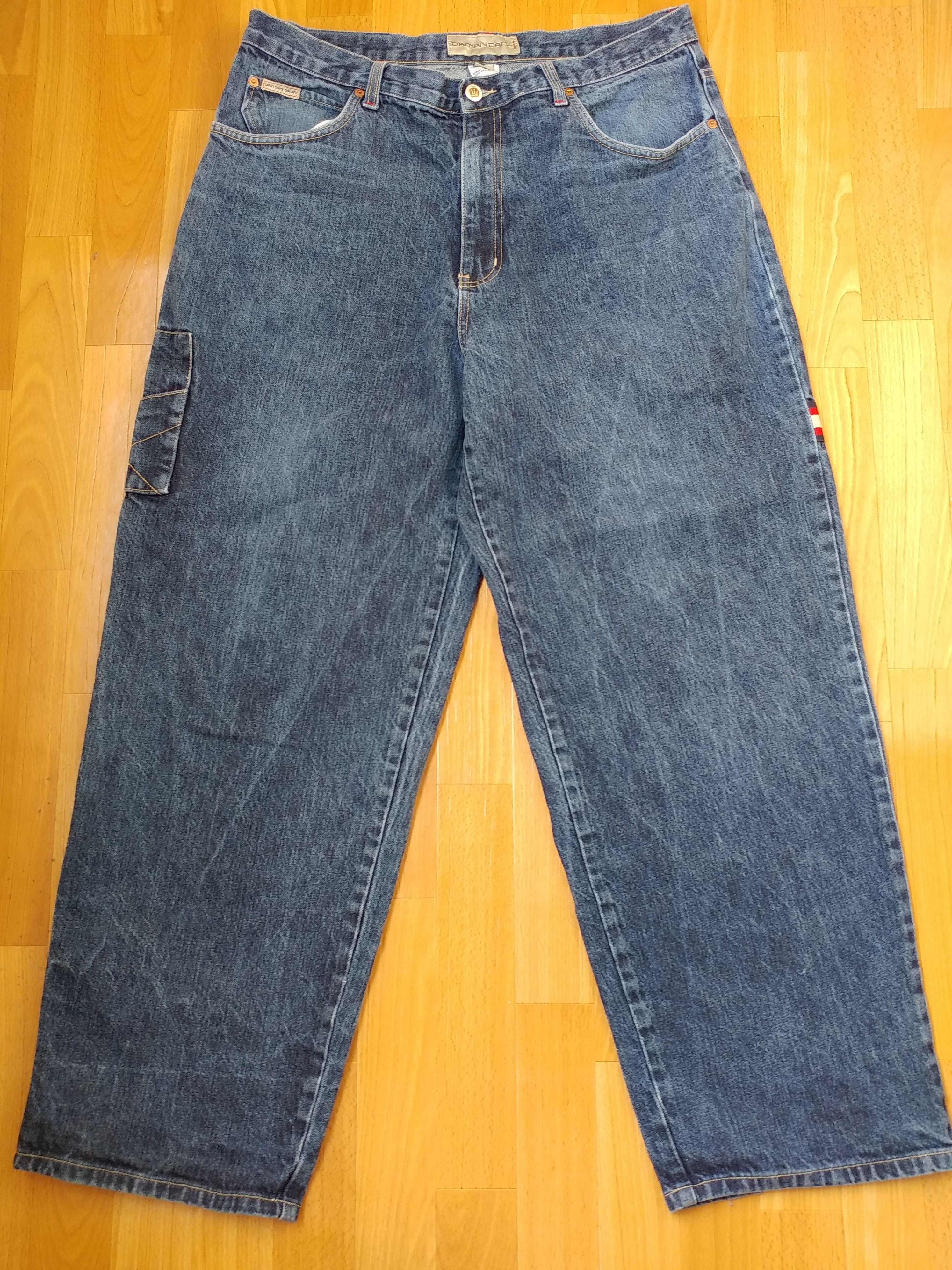 Damani Dada Damani Dada jeans, vintage baggy jeans, 90s hip hop size 36 Size US 36 / EU 52 - 2 Thumbnail