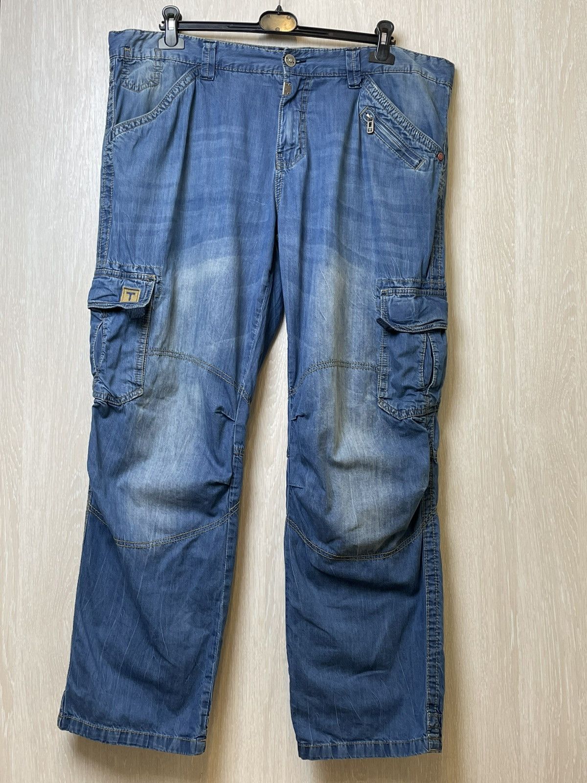 Denime × Vintage Vintage Y2K Timezone Cargo Pants Size US 32 / EU 48 - 1 Thumbnail
