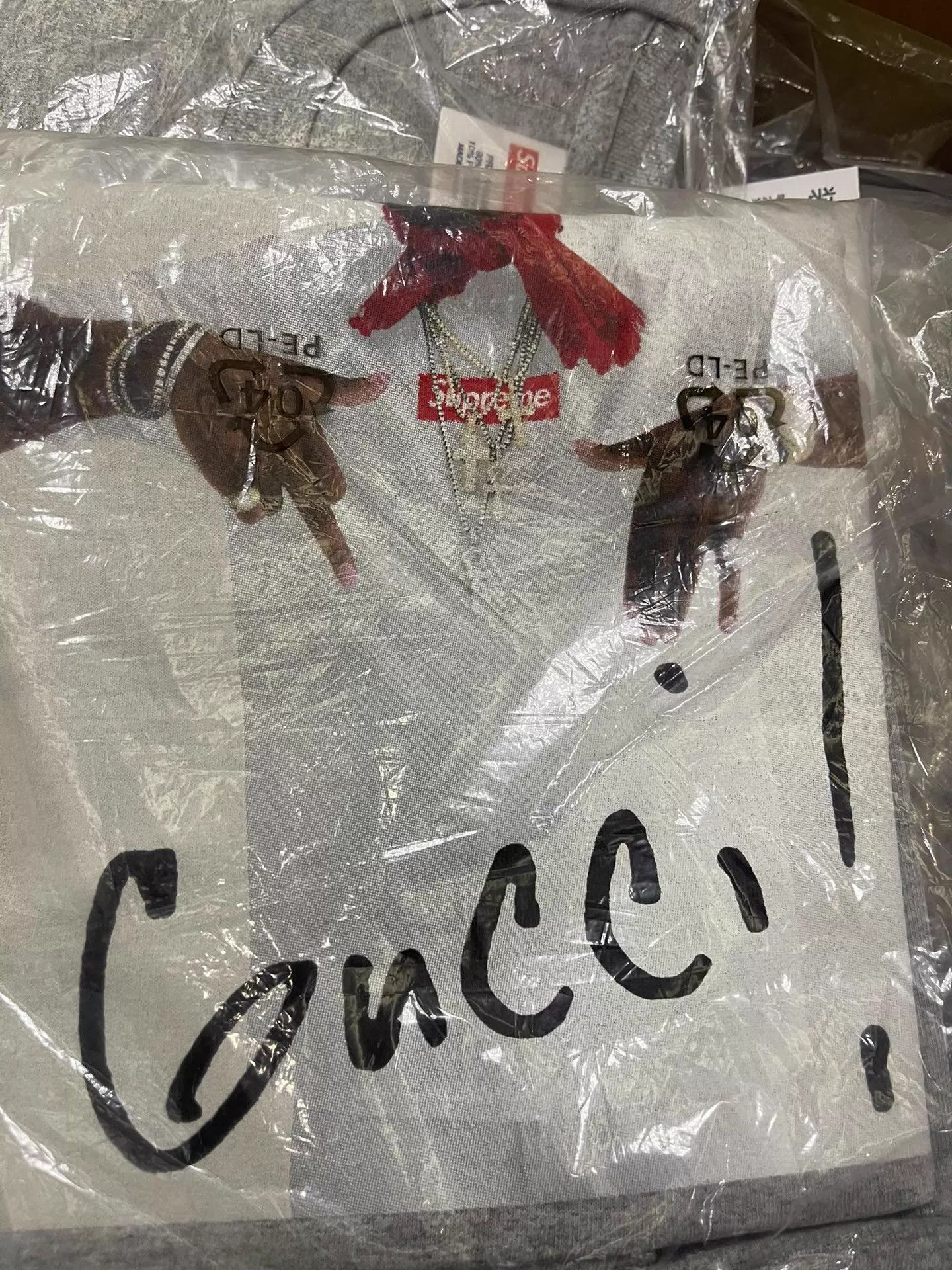 Supreme Supreme 16SS Gucci Mane Photo Tee Gray M Size US M / EU 48-50 / 2 - 1 Thumbnail
