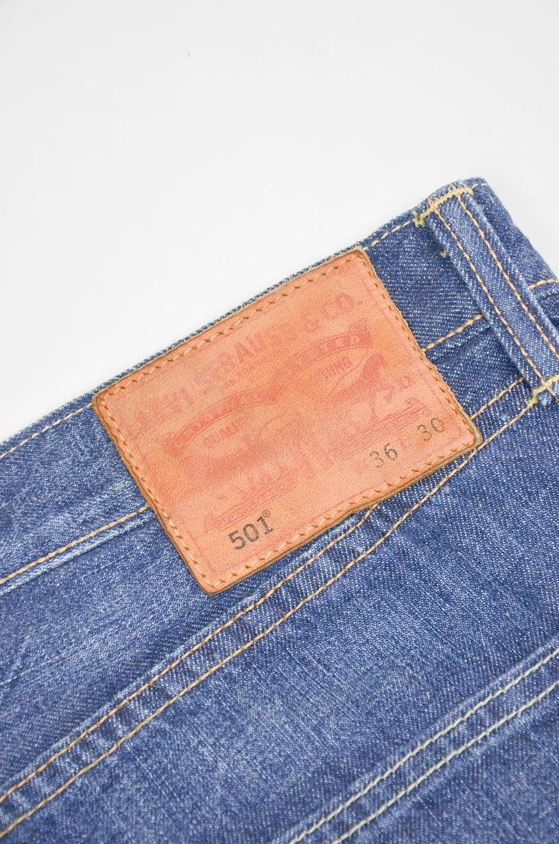 Levi's Levi’s 501 Made in Mexico Jeans Dark Blue - Size 36x30 Size US 36 / EU 52 - 9 Thumbnail