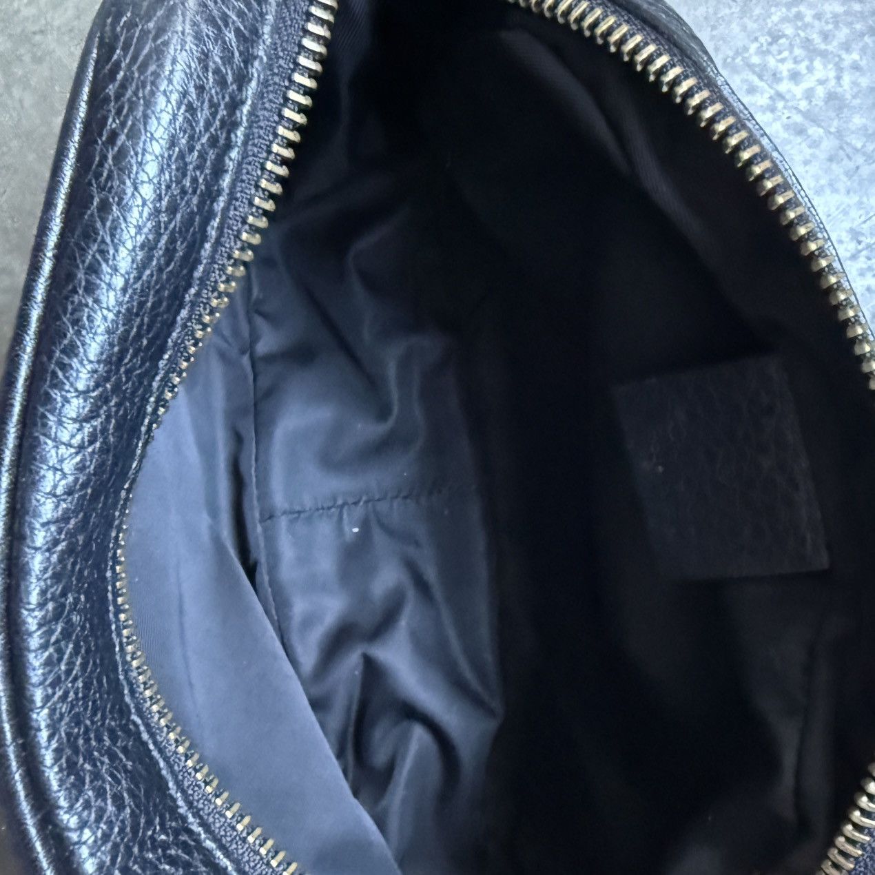 Gucci GUCCI BLACK LEATHER SOHO DISCO CAMERA BAG MINI Size ONE SIZE - 6 Thumbnail