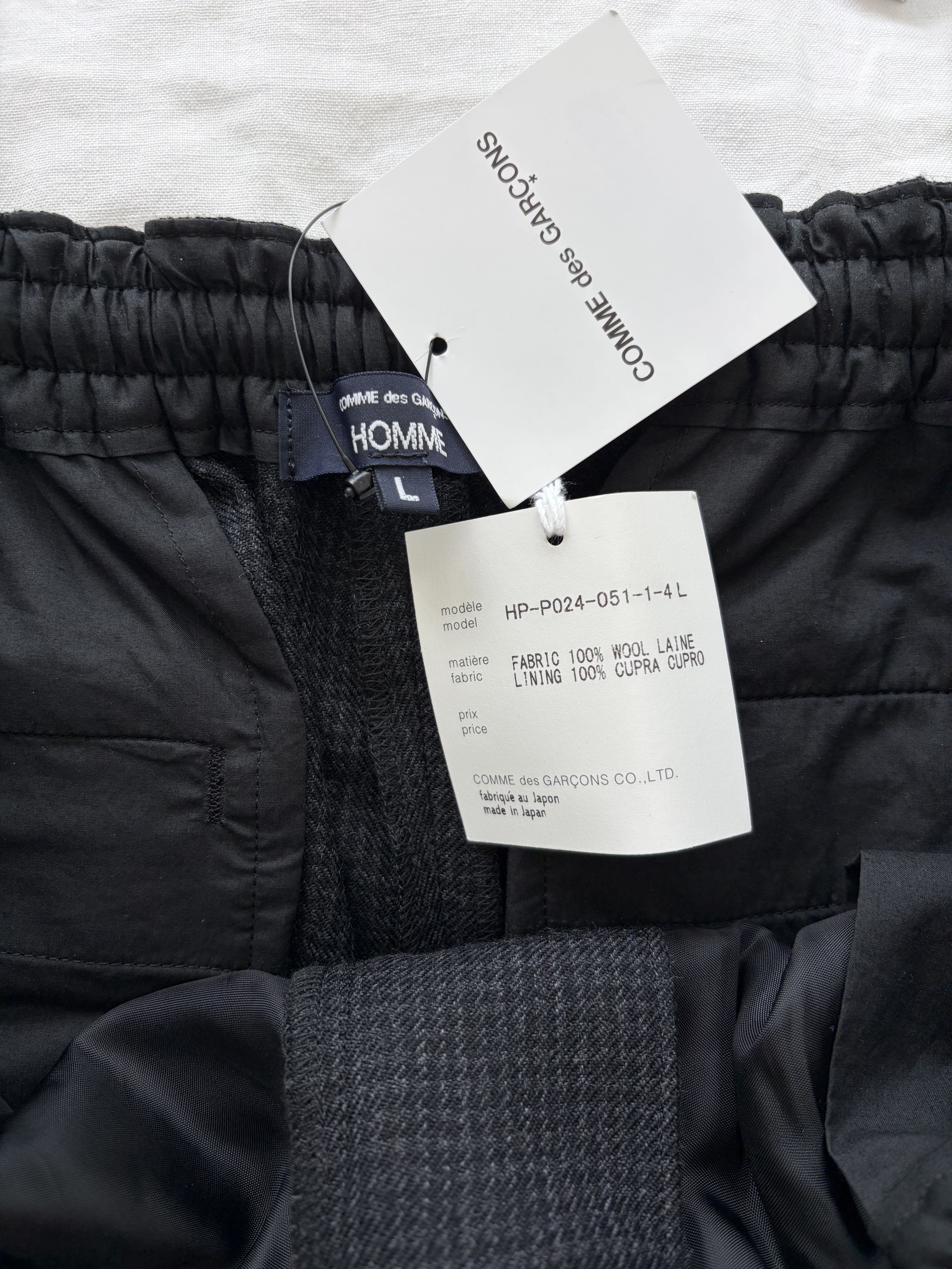 Comme des Garcons Homme COMME des GARCONS HOMME Wool Houndstooth Suit Size L Size 50L - 9 Thumbnail