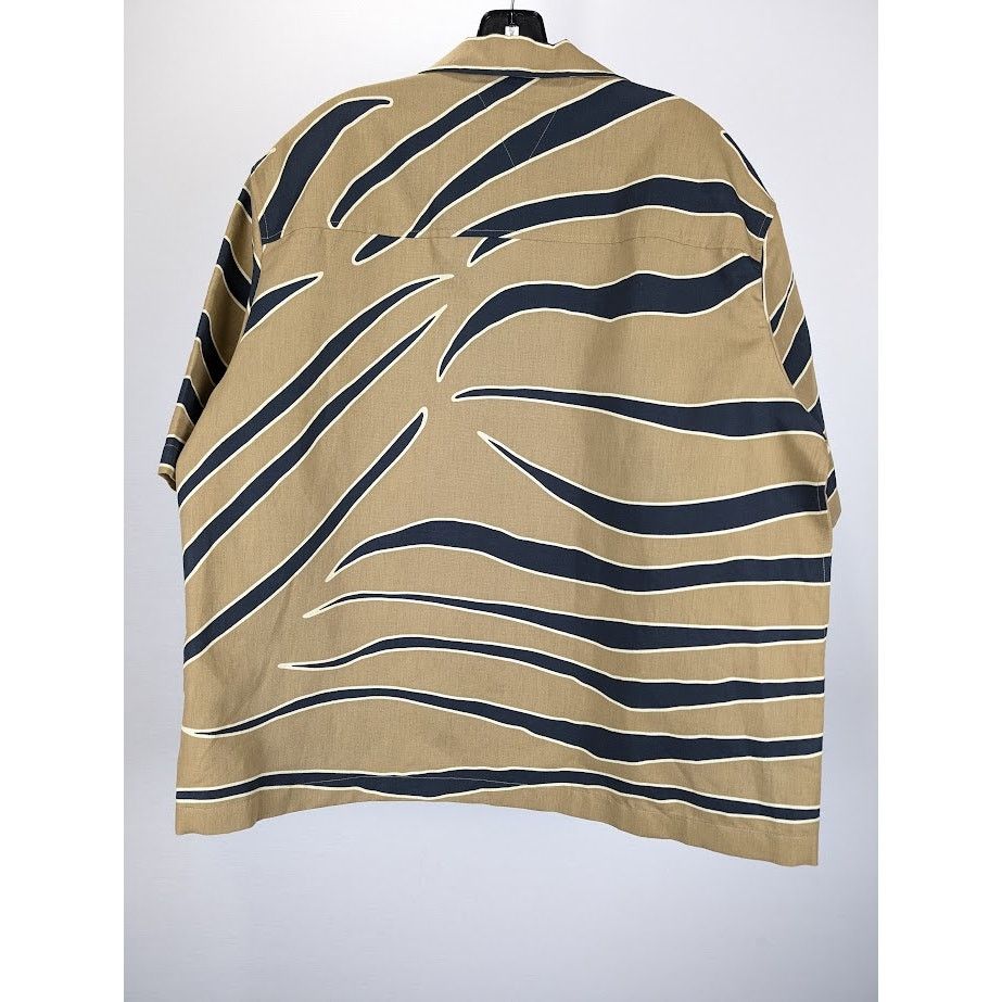 Bottega Veneta o1rshd1 Cotton Animal Print Shirt in Multicolor Size US M / EU 48-50 / 2 - 10 Thumbnail