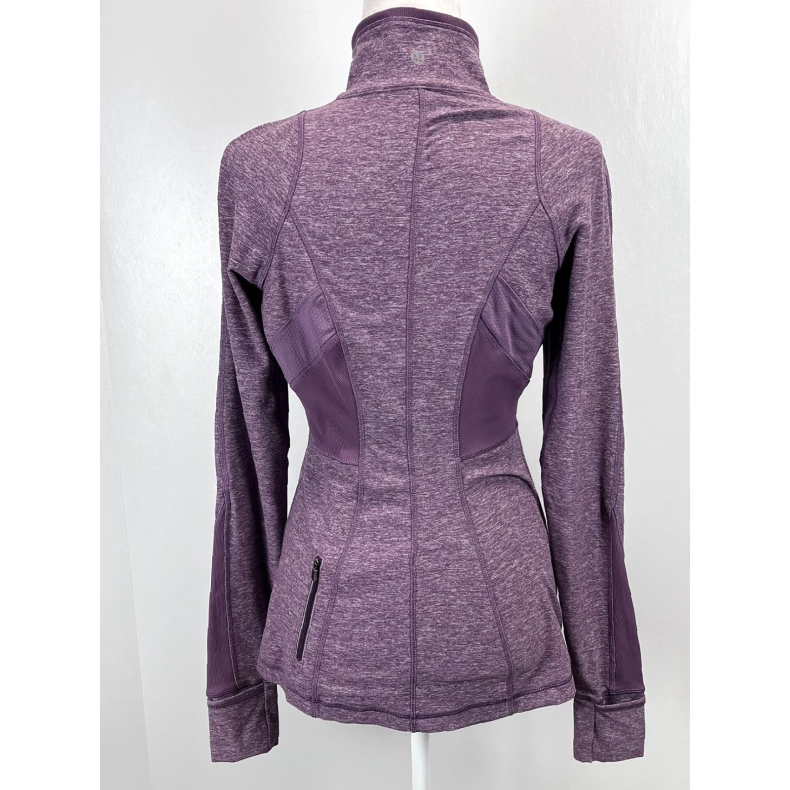 Lululemon Womens Lululemon Full Tilt Space Dye Pullover Shirt Jacket Sz 8 GUC Hand Warmers Size M / US 6-8 / IT 42-44 - 3 Thumbnail