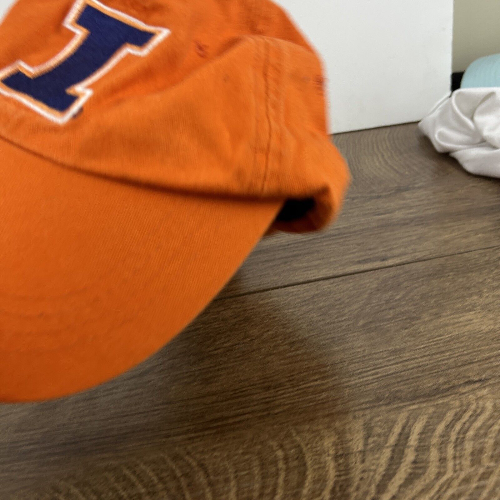 Other Illinois Fighting Illini Hat Orange Adjustable Hat Adjustabl Size ONE SIZE - 8 Thumbnail