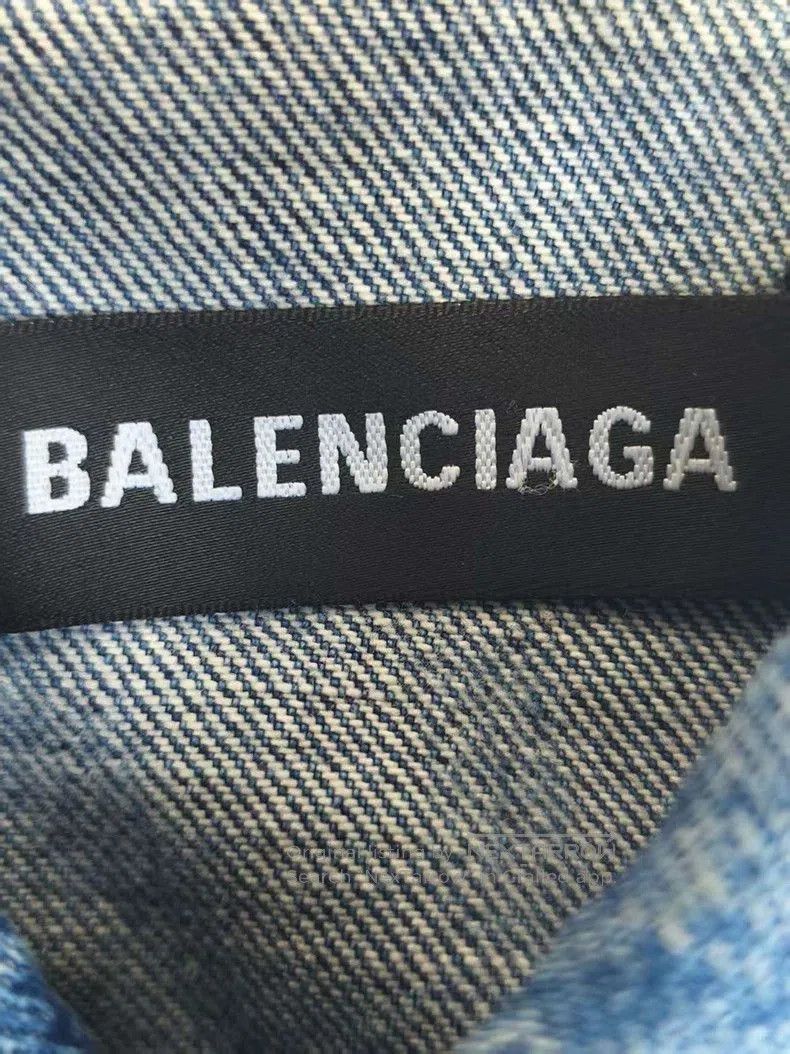 Balenciaga Balenciaga Denim Jacket. Size US M / EU 48-50 / 2 - 3 Thumbnail