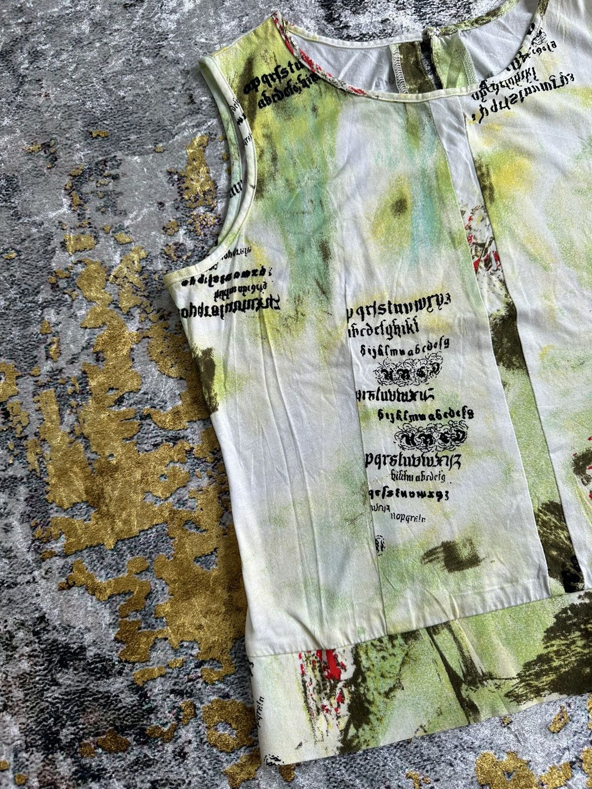 If Six Was Nine BEAUTIFUL CRAZY POEM LIKE FAIRY HOUSE TANK TOP ZIPPER Size S / US 4 / IT 40 - 2 Thumbnail