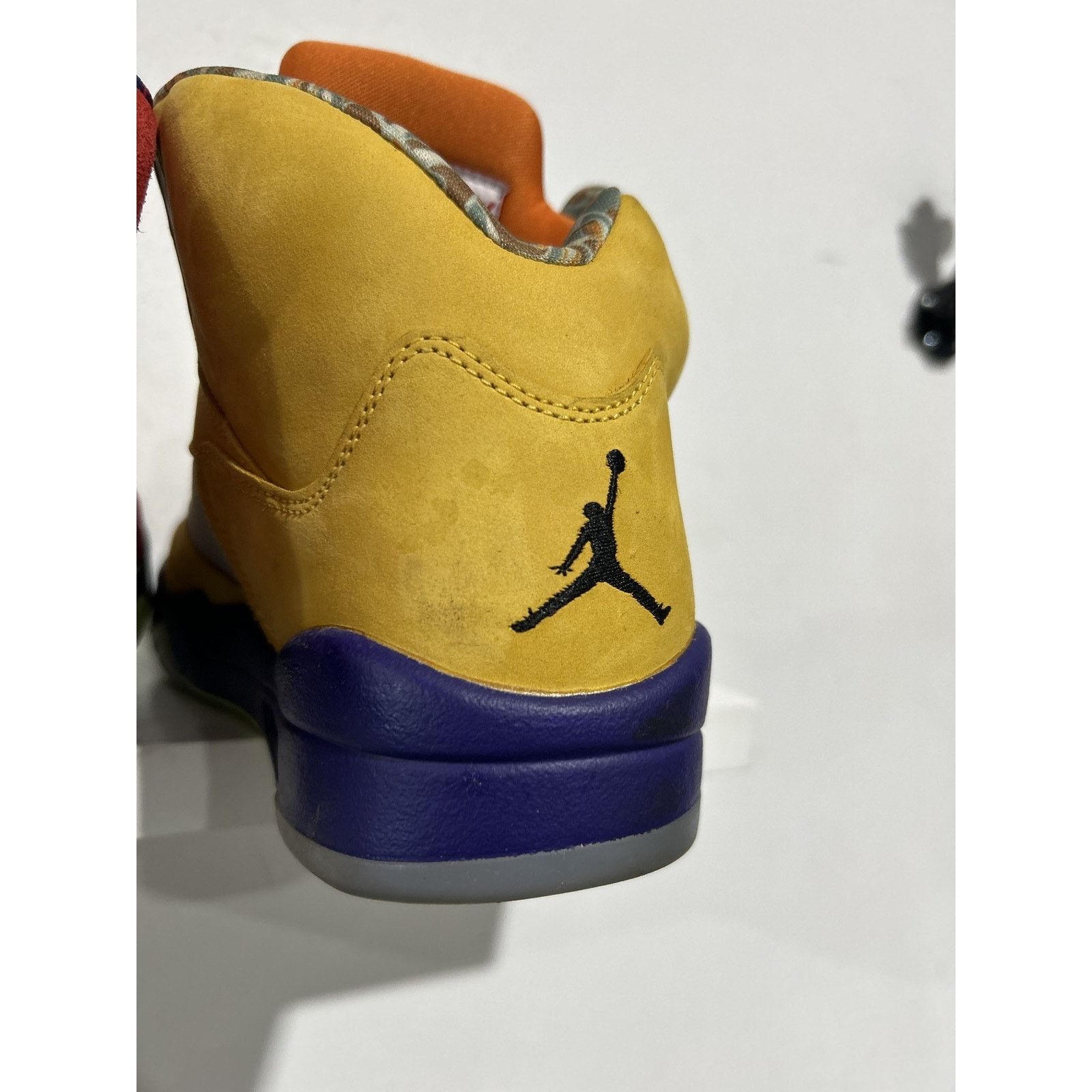 Nike JORDAN 5 RETRO 'WHAT THE' SIZE 9.5 PREOWNED Size US 9.5 / EU 42-43 - 5 Thumbnail