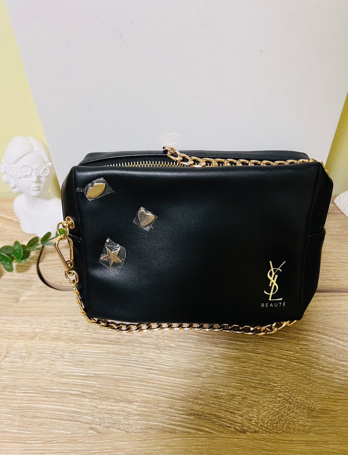 Yves Saint Laurent Yves Saint Laurent YSL cosmetic Bag Pouch clutch Crossbody Size ONE SIZE - 5 Thumbnail