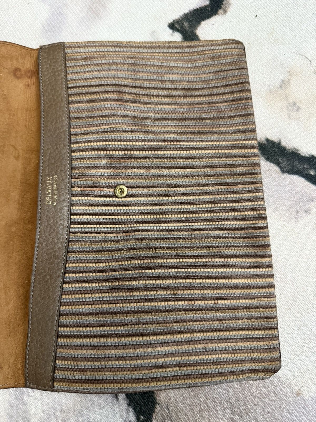 Delvaux AUTHENTIC DELVAUX CLUTCH BAG Size ONE SIZE - 9 Thumbnail