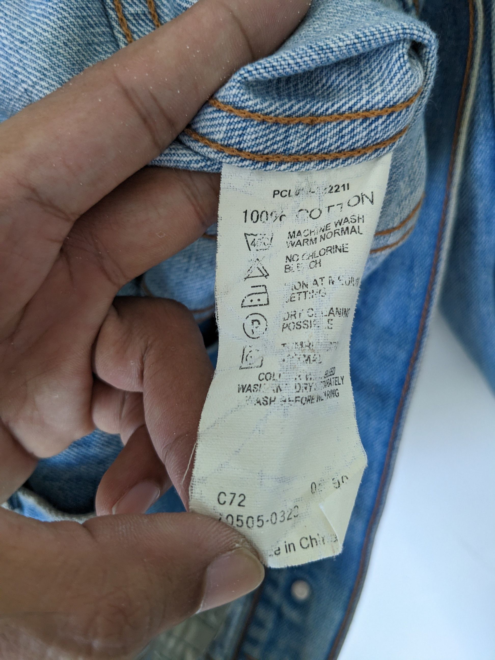 Levi's × Vintage Vintage Levis Denim Jacket Sashiko Boro Size US M / EU 48-50 / 2 - 14 Thumbnail