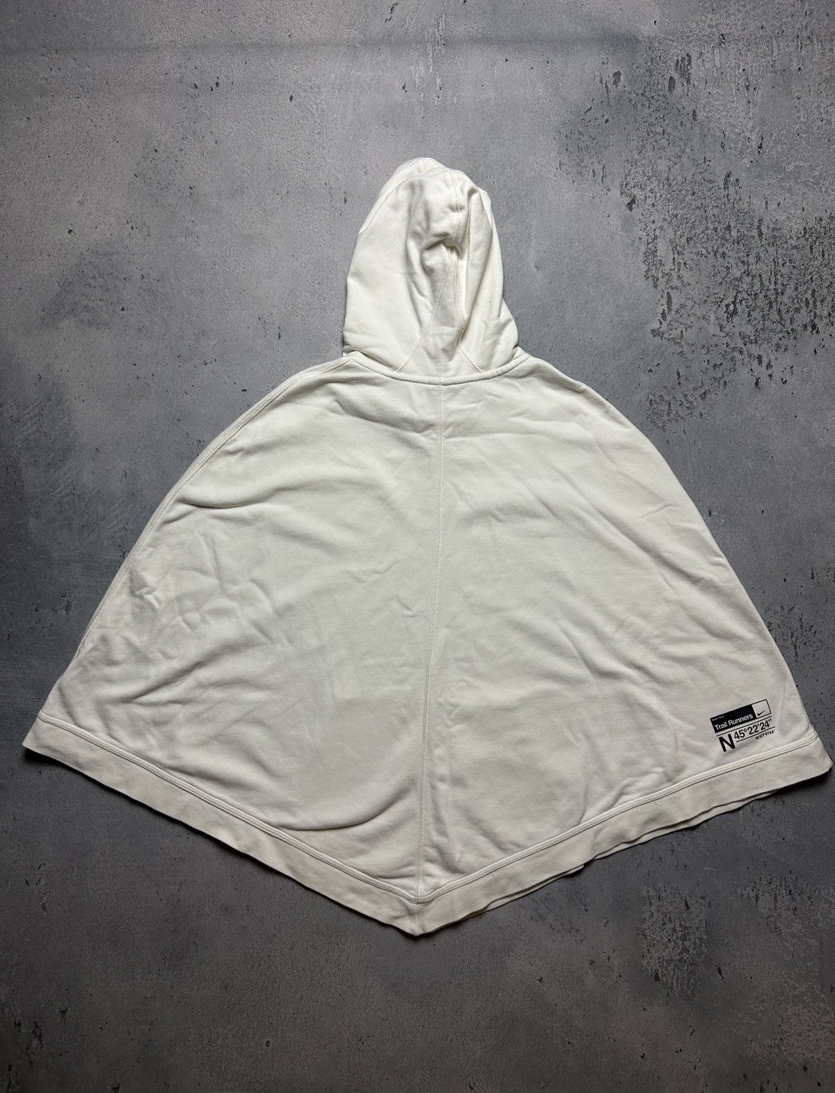 Nike Vintage Hoodie Poncho Nike Trail Runners Swoosh y2k USA 00s Size US L / EU 52-54 / 3 - 11 Thumbnail