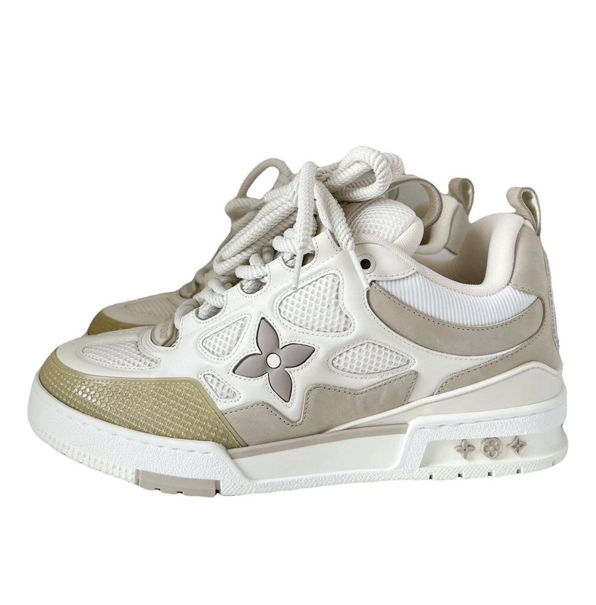 Louis Vuitton Louis Vuitton Skate sneakers beige with box fits 43 Size US 9.5 / EU 42-43 - 1 Thumbnail