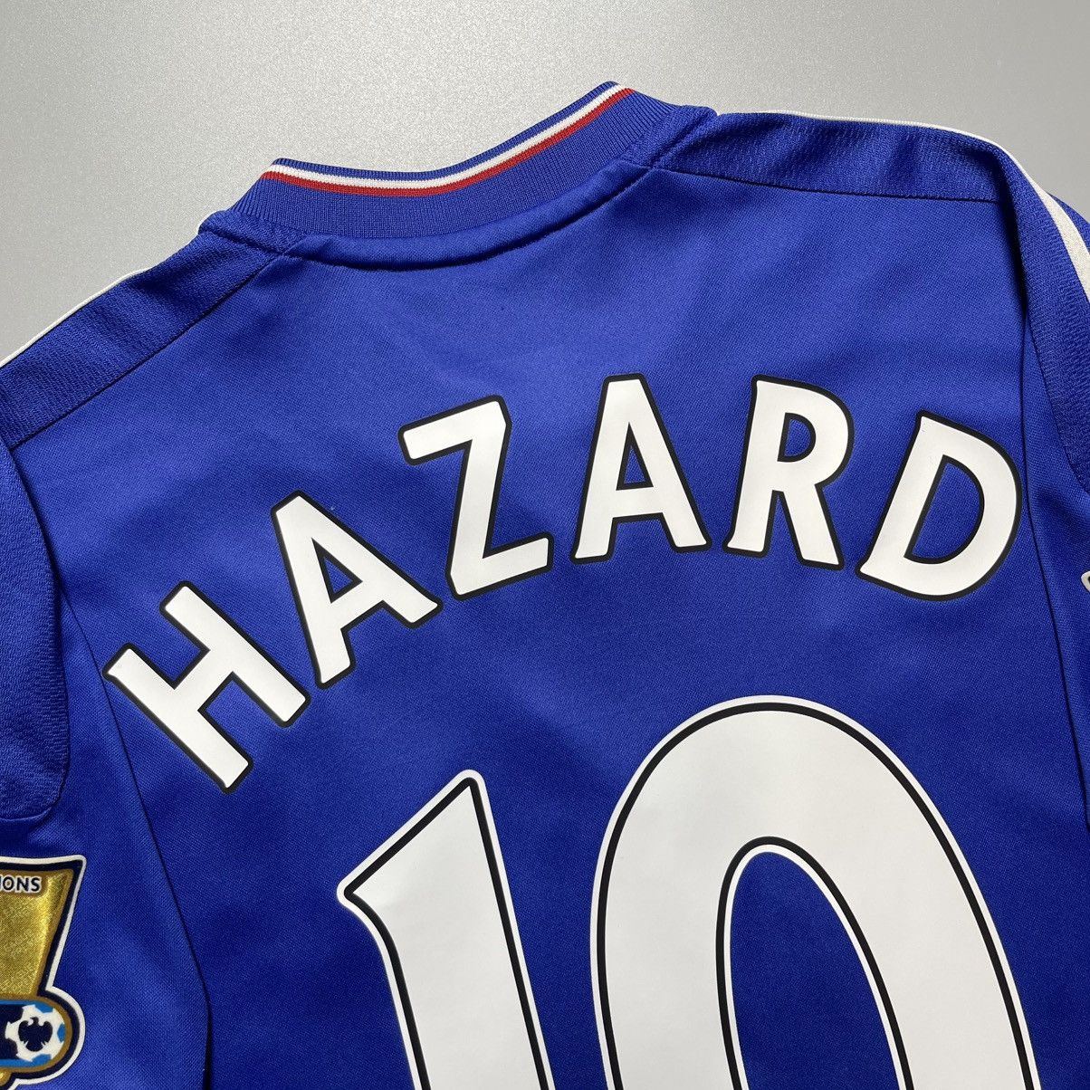 Adidas × Vintage CHELSEA ADIDAS 2015/2016 FOOTBALL HOME JERSEY #10 HAZARD Size US S / EU 44-46 / 1 - 14 Thumbnail