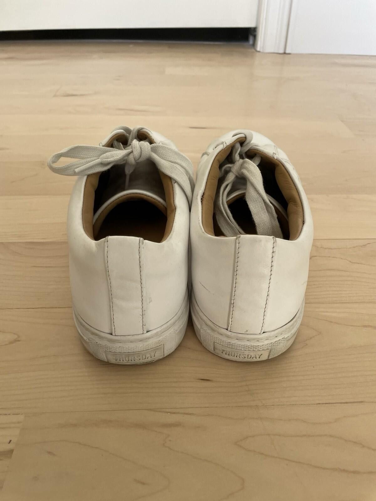 Thursday Boot Company Thursday Boot Co Premier Low Top Leather Sneaker White 11 Size US 11 / EU 44 - 5 Thumbnail