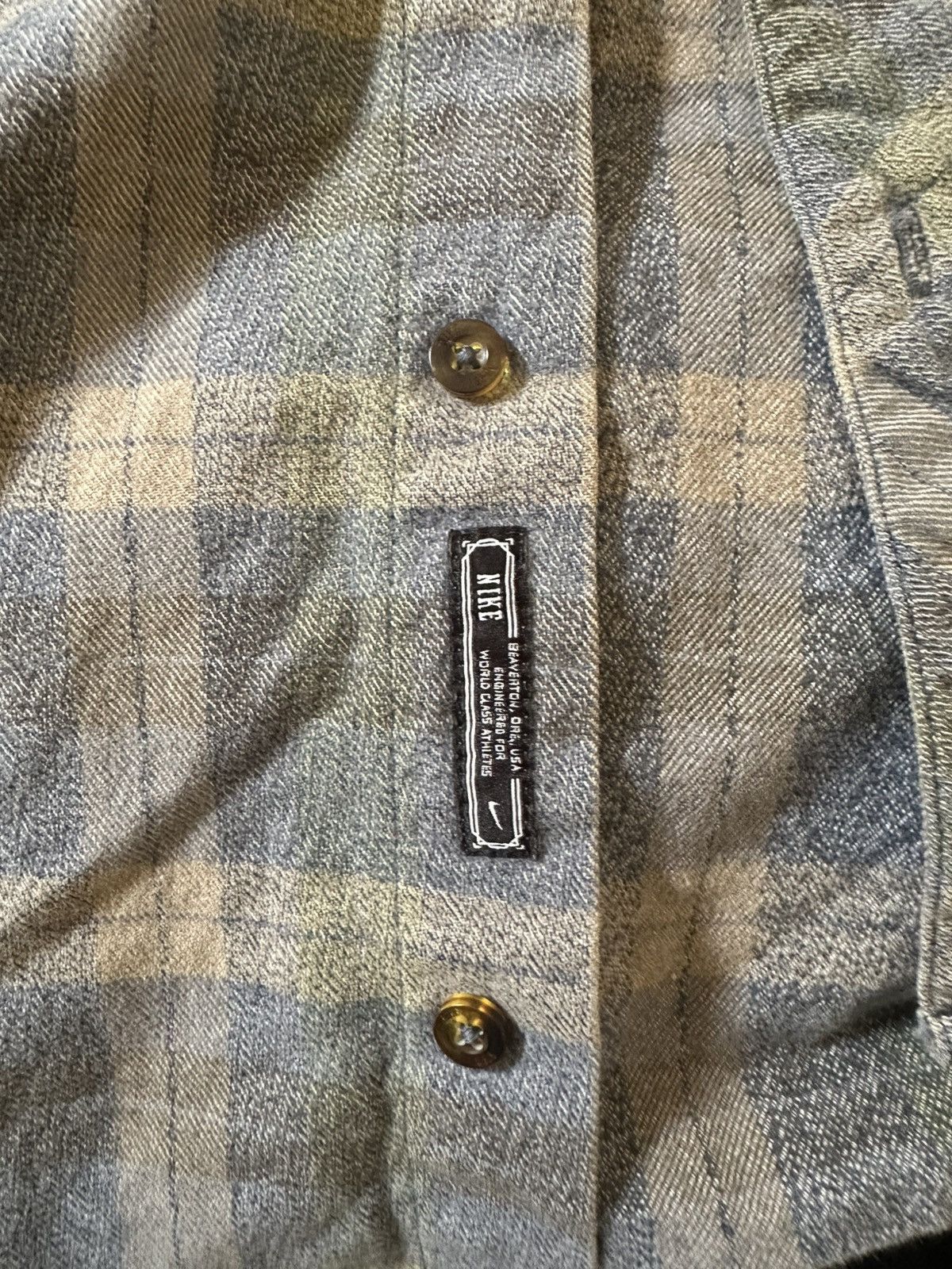 Nike Button up nike flannel Size US XXL / EU 58 / 5 - 3 Thumbnail
