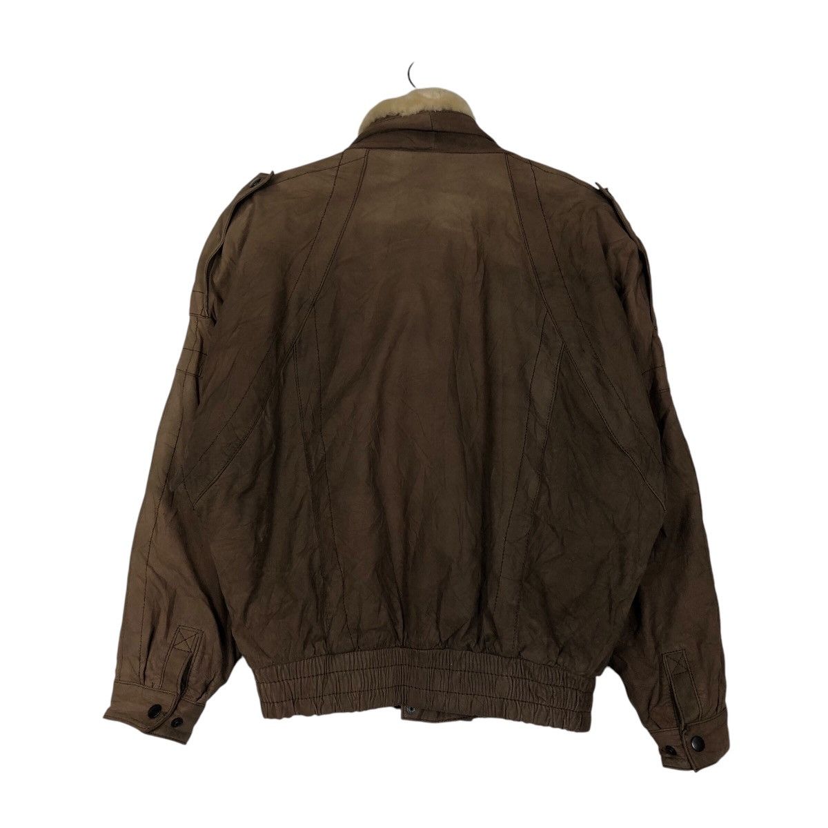 Japanese Brand Vintage Biker Leather Jacket Enzo Molteni Italy Issey Miyake Size US M / EU 48-50 / 2 - 9 Thumbnail