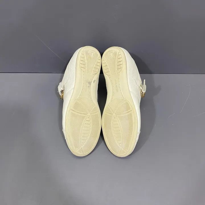 Louis Vuitton Louis Vuitton White Lace-Up Casual Sneakers -2508 Size US 6 / IT 36 - 6 Thumbnail