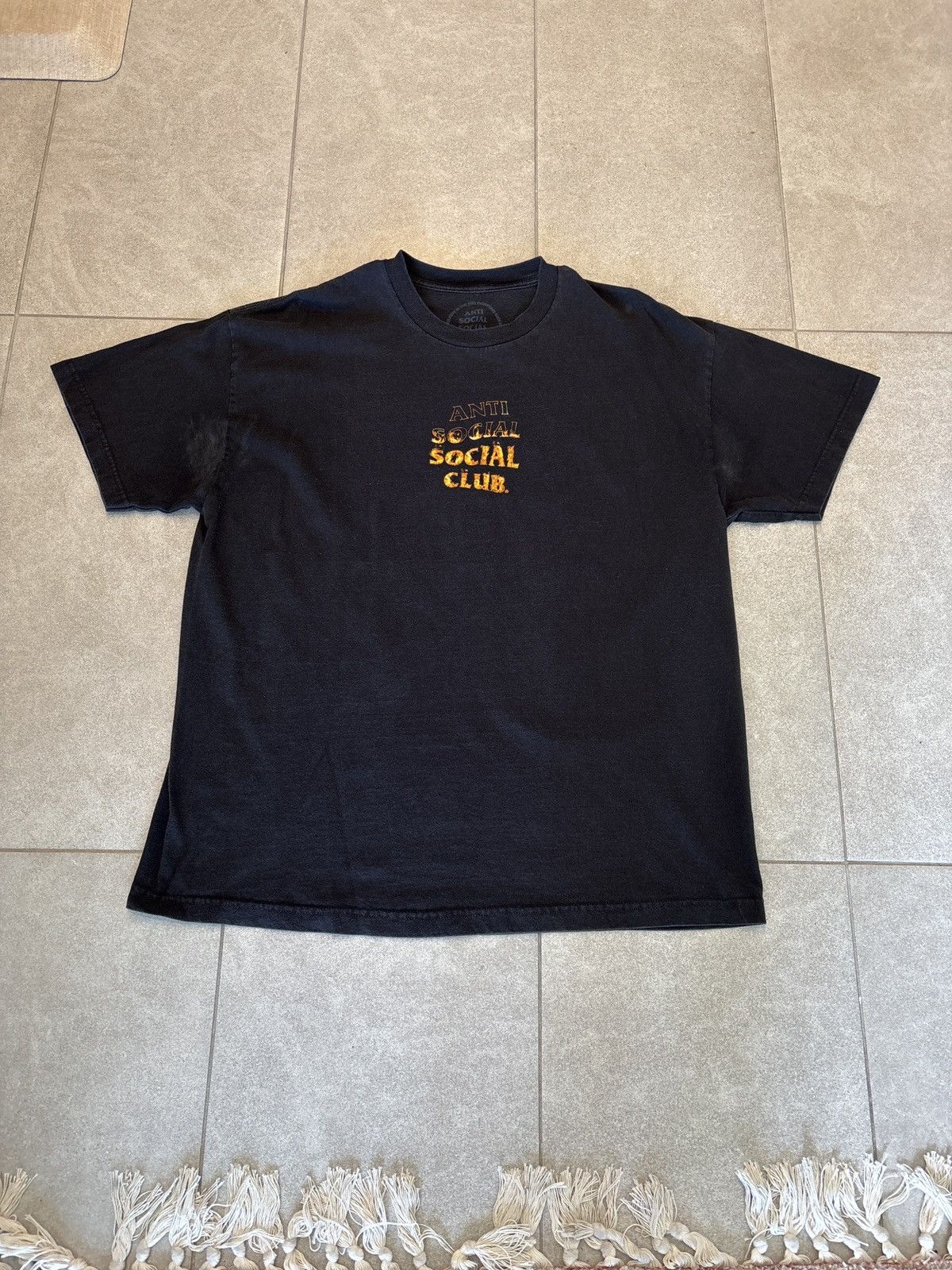Anti Social Social Club Flame Within AntiSocialSocialClub Tee Size US XL / EU 56 / 4 - 2 Thumbnail
