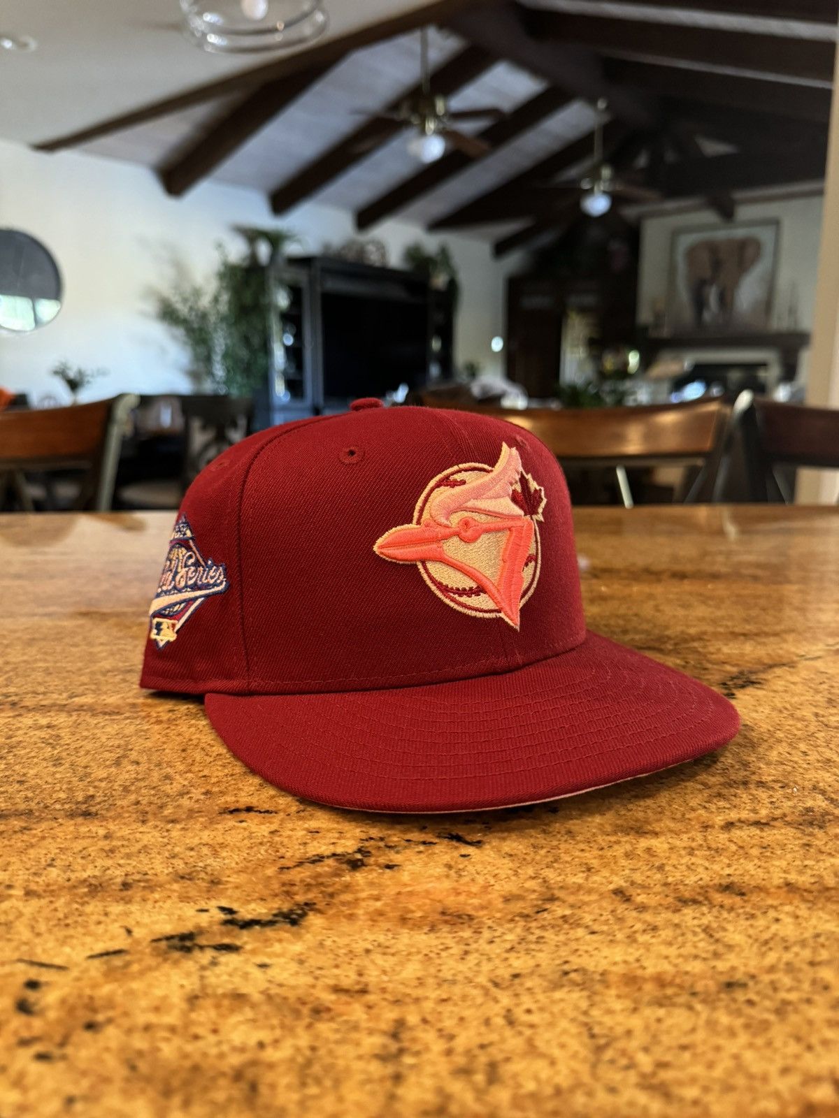 Hat Club 2024 Red Velvet Toronto Bluejays New Era 7 1/4