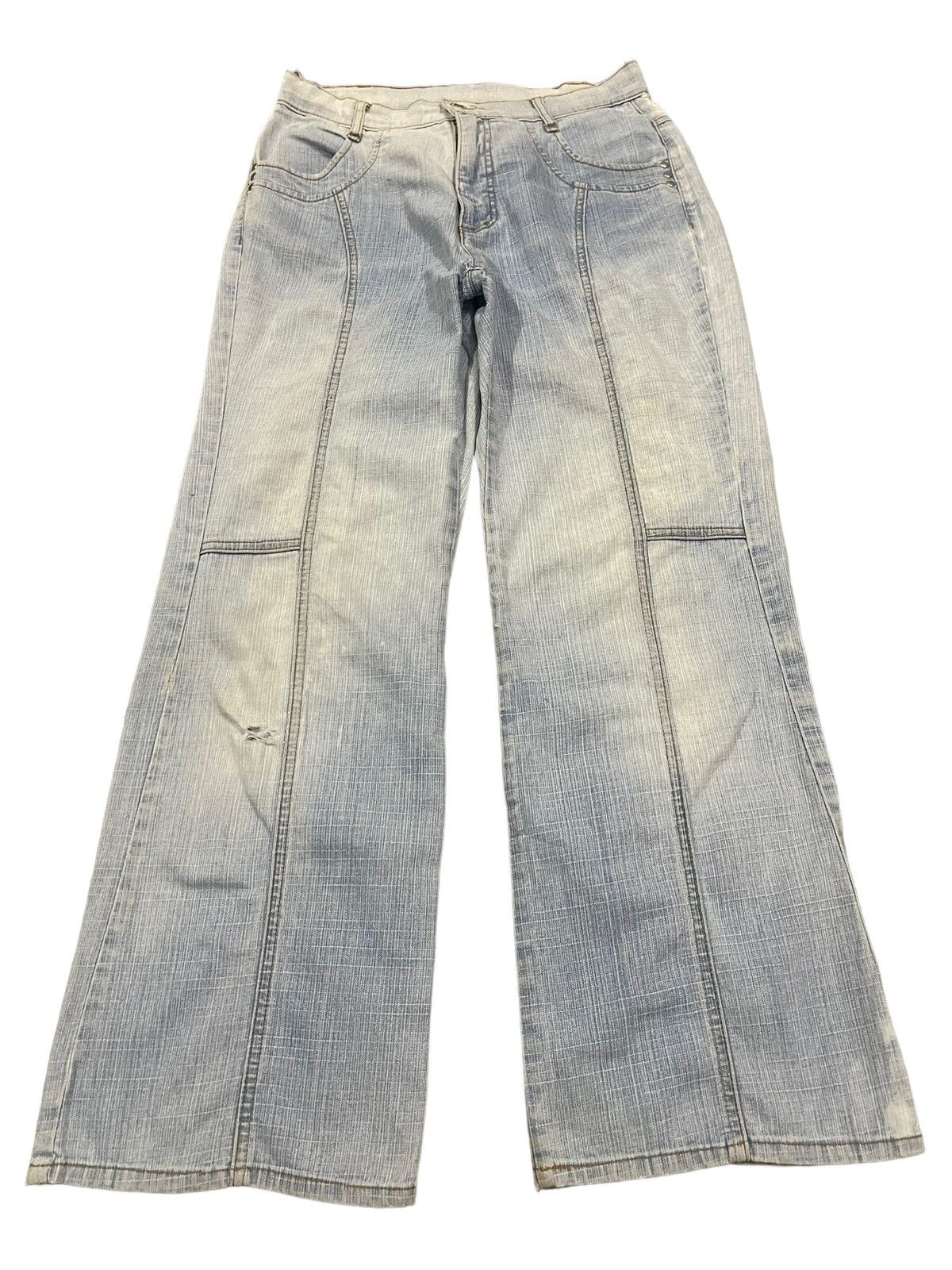 Fubu Vintage Japanese Brand Blue Wash Style Baggy Jeans Size US 28 / EU 44 - 1 Thumbnail