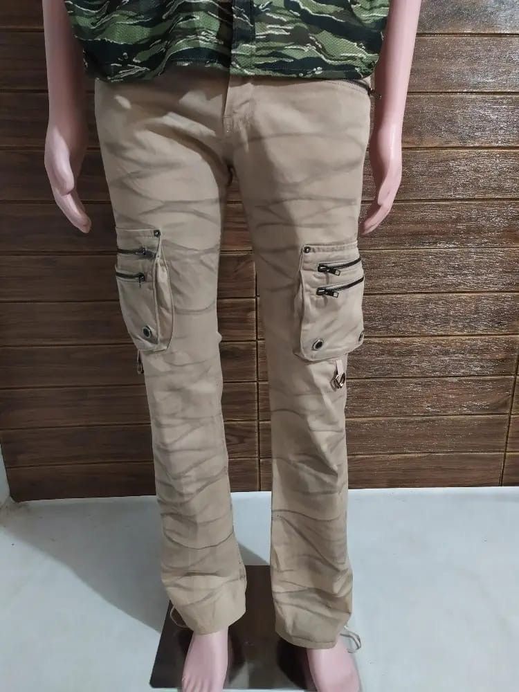 Japanese Brand LAGUST Cargo Multipocket Tactical Pants Nice Colour Flared Size US 31 - 15 Thumbnail