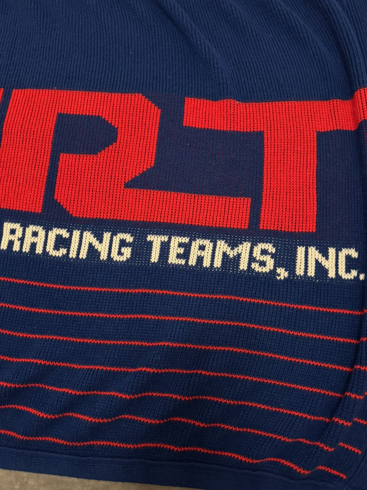 Other Vintage CART Championship Auto Racing Teams Knit Blanket Size ONE SIZE - 7 Thumbnail