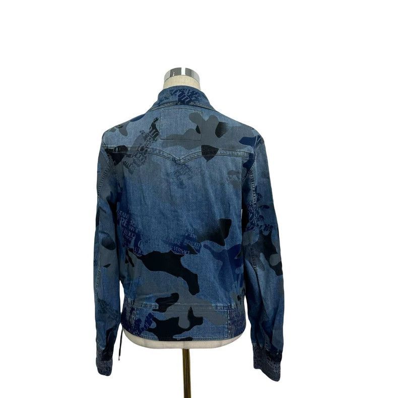 Versace Versace Camouflage denim jacket Size M / US 6-8 / IT 42-44 - 7 Thumbnail