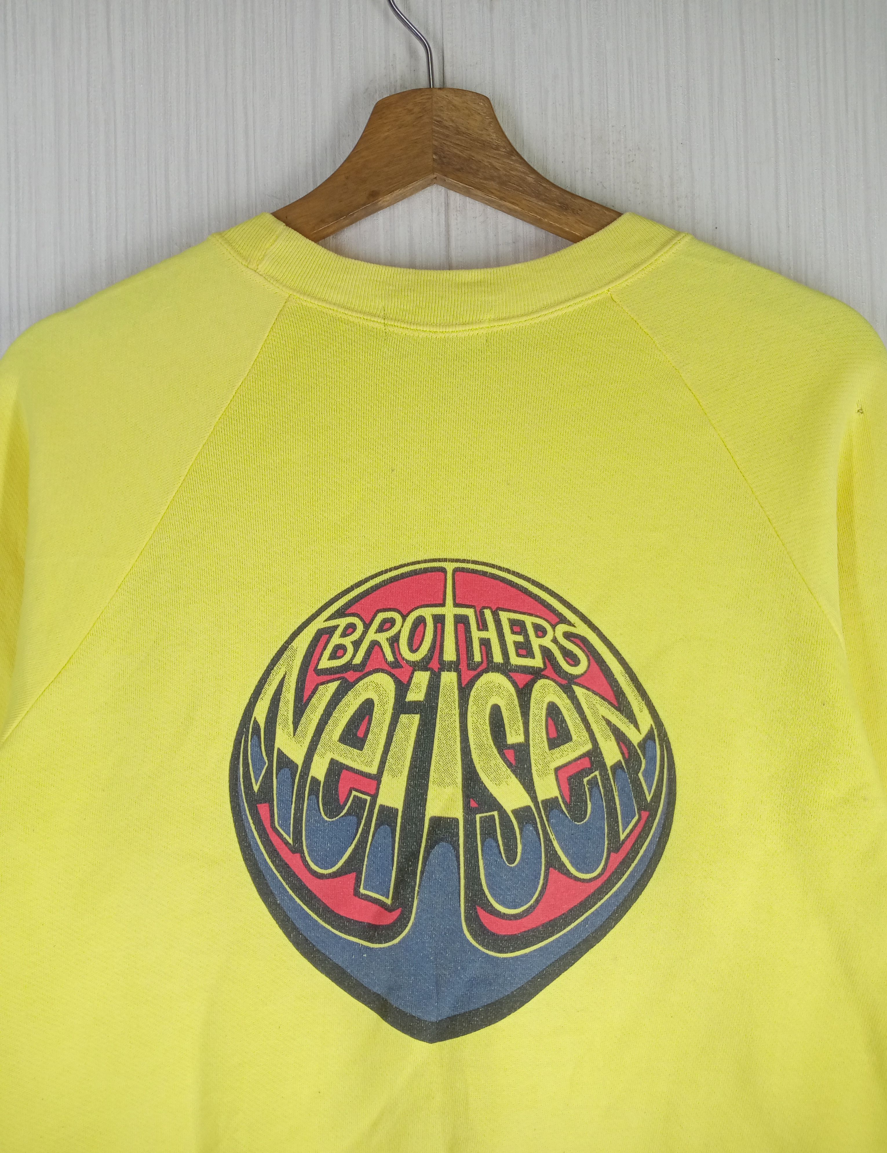 Band Tees Rare Vintage 80s Brothers Neilsen Surfboard Sweatshirt Size US M / EU 48-50 / 2 - 2 Thumbnail